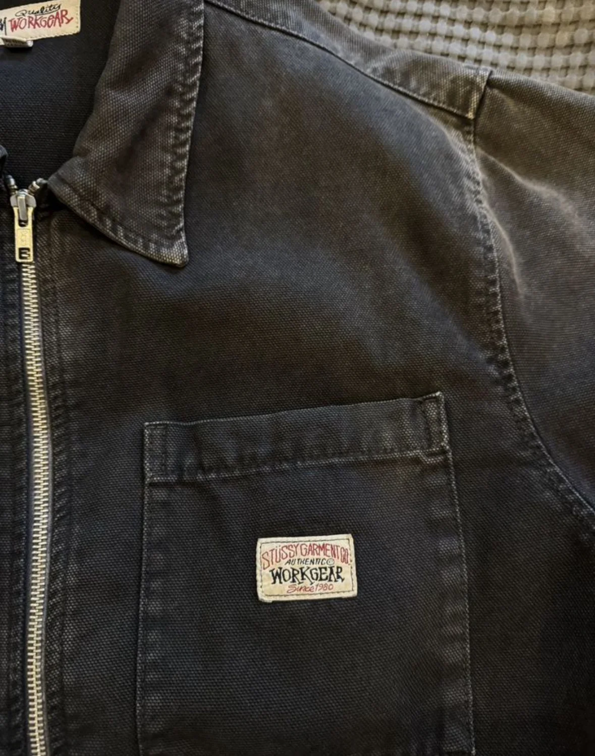 Джинсовая рубашка Stussy - миниатюра 5