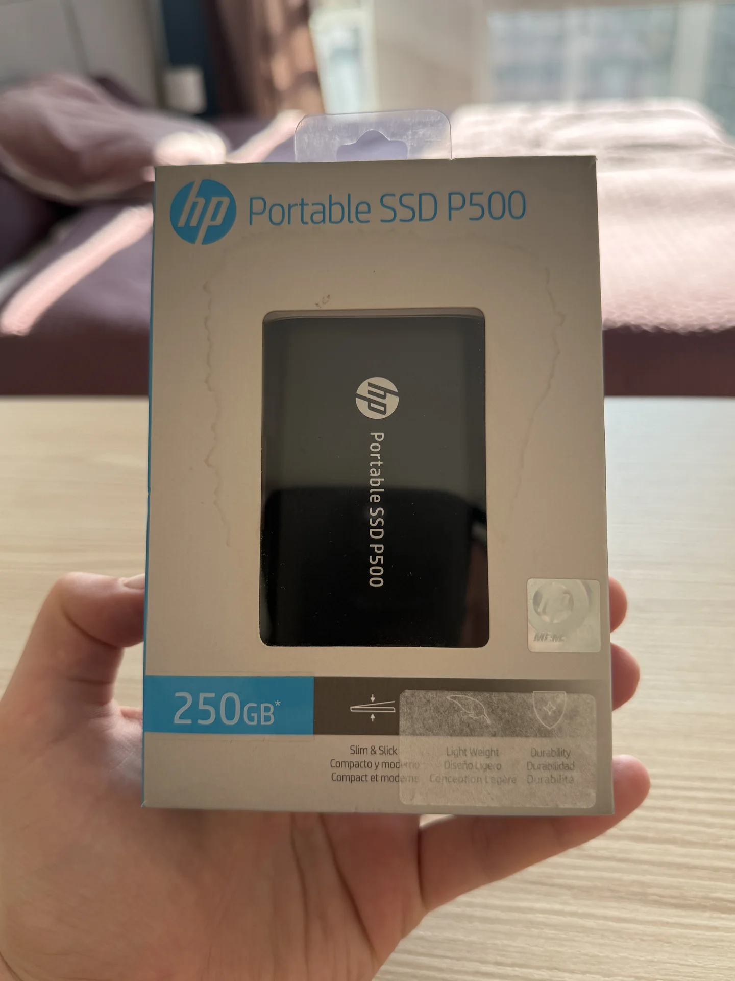 Внешний SSD диск SSD HP P500 250GB - миниатюра 6