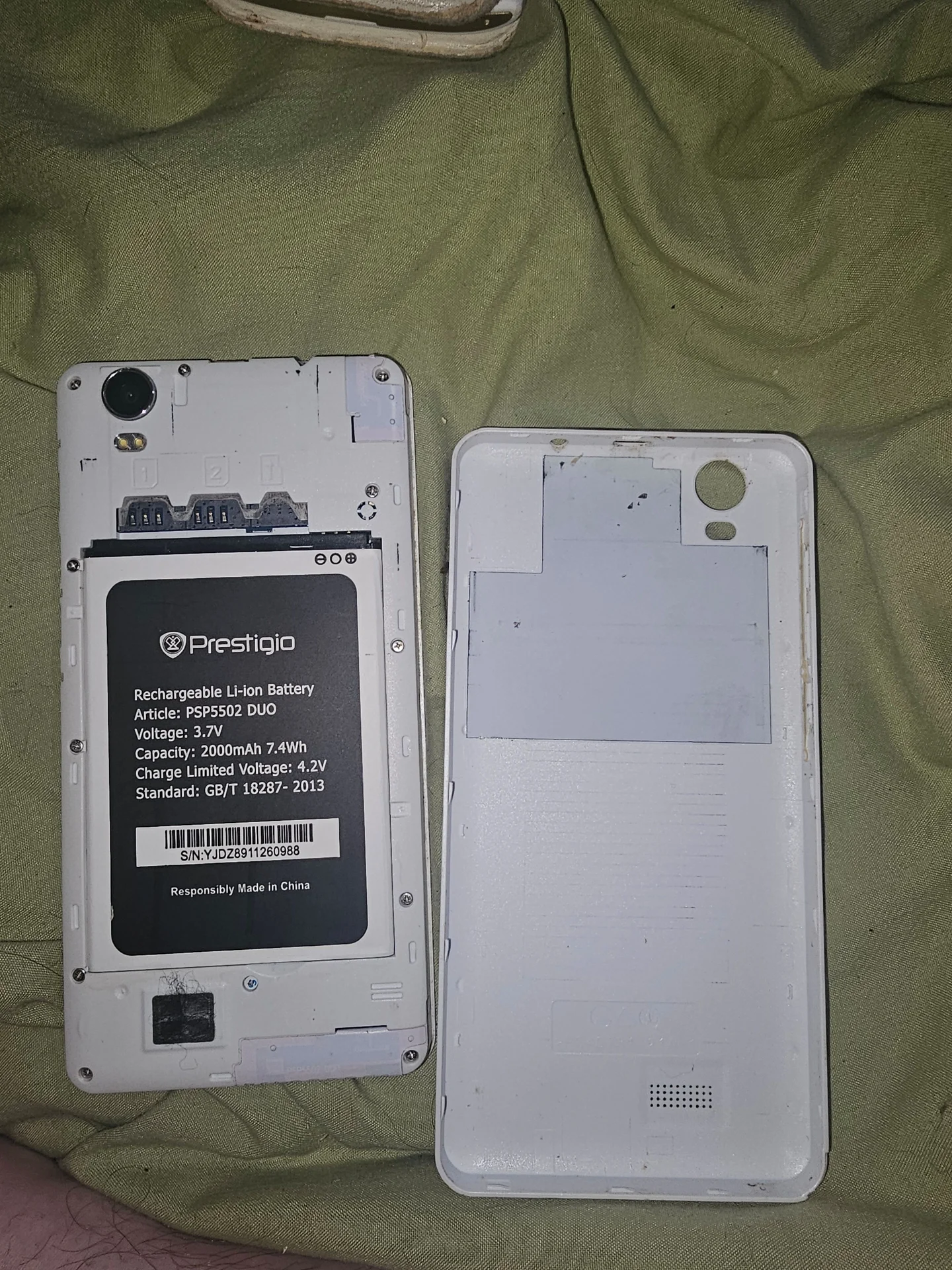 Телефон prestigio muze a5 - миниатюра 3