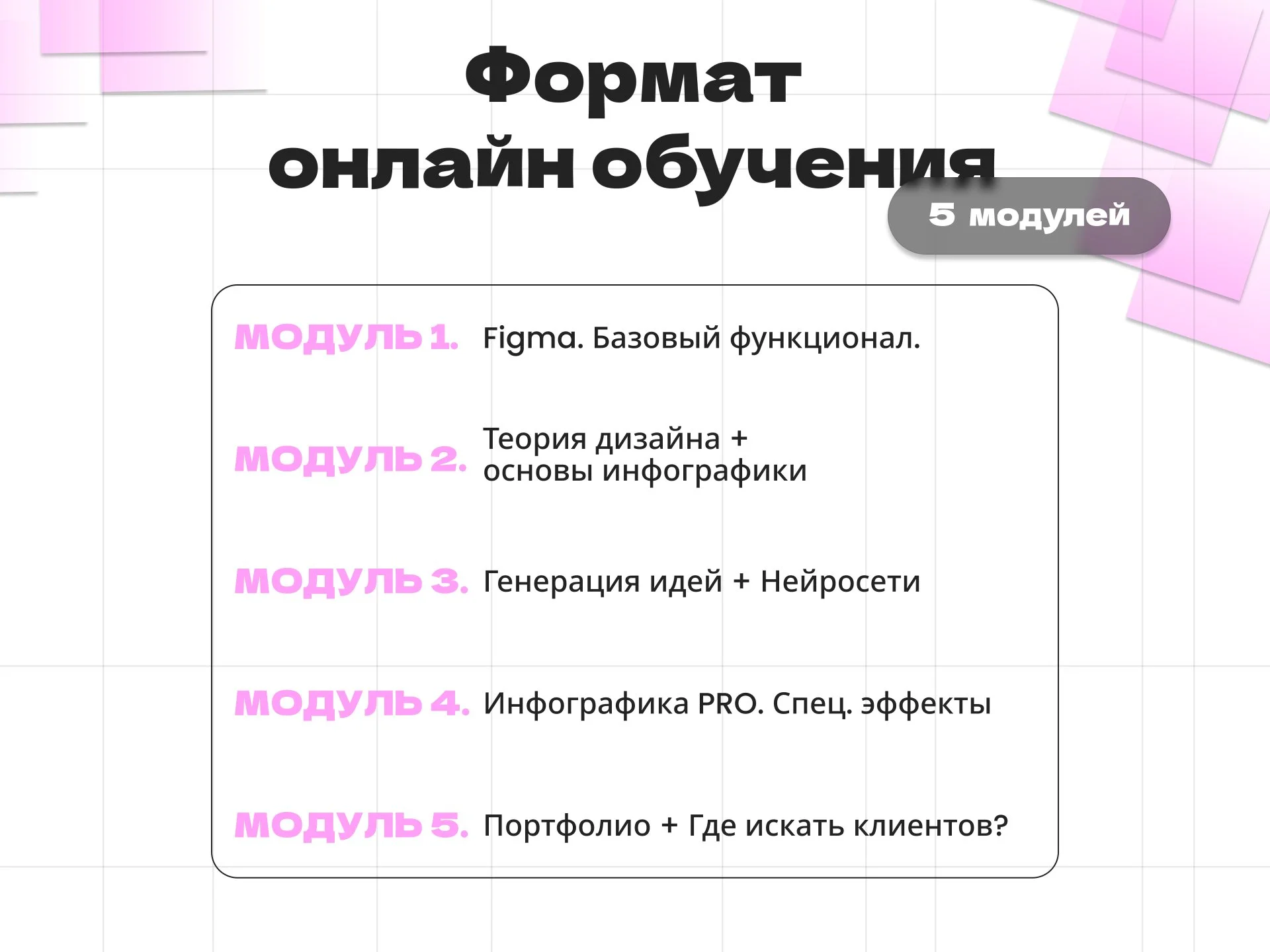 «Как создать дизайн, который продает?» Авторский интенсив по инфографике и дизайну - миниатюра 6