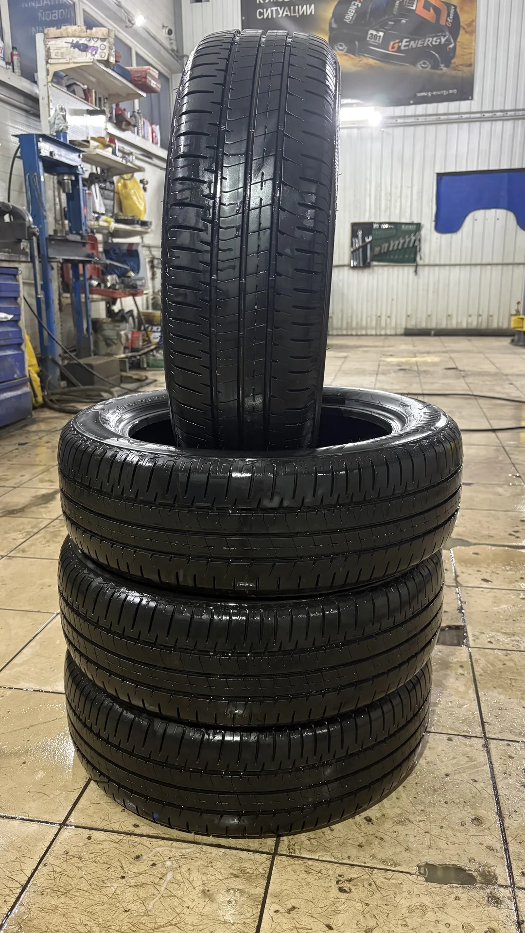 Летняя резина Bridgestone ecopia 185/55 r16 - изображение 1