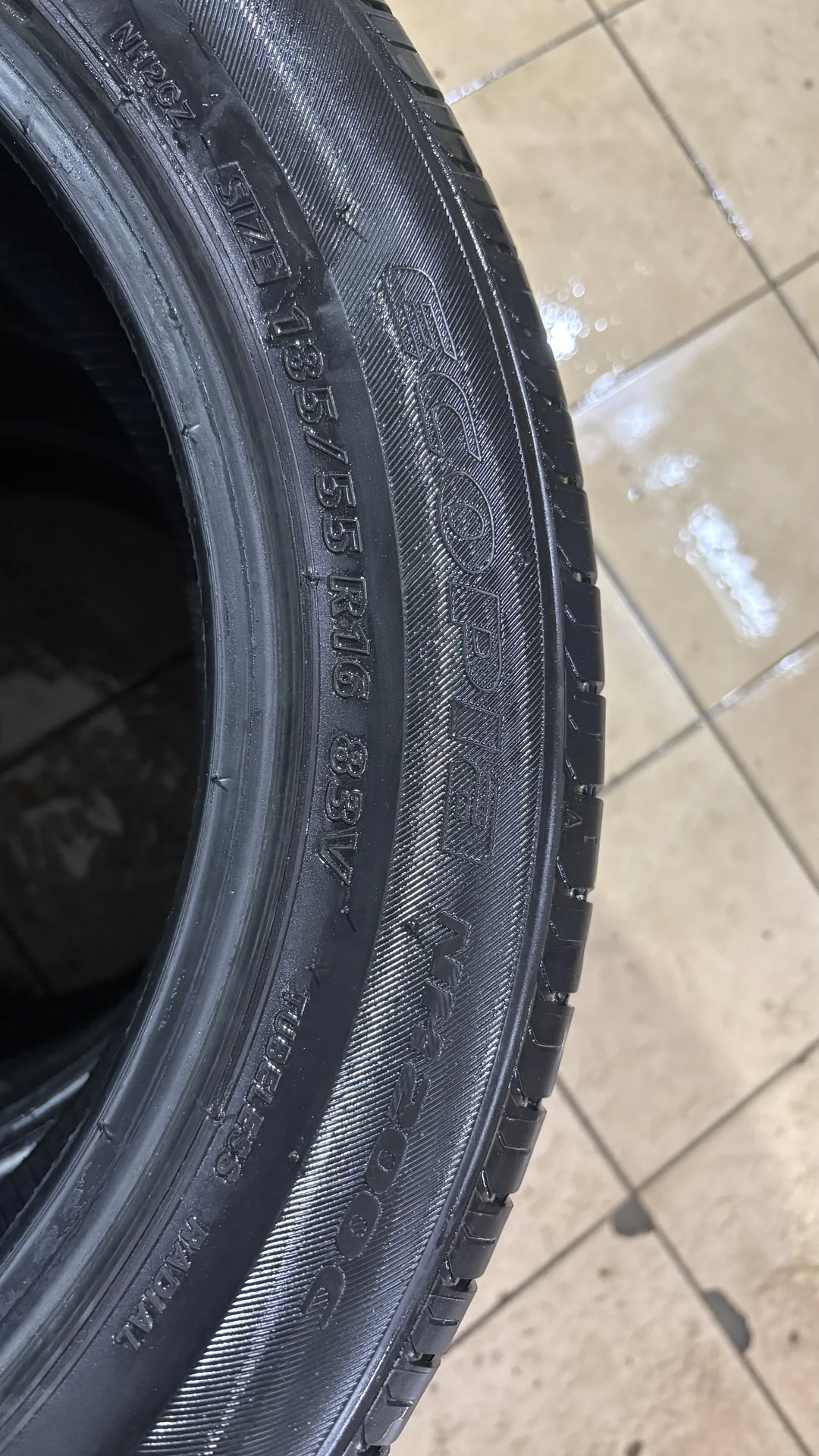 Летняя резина Bridgestone ecopia 185/55 r16 - миниатюра 6