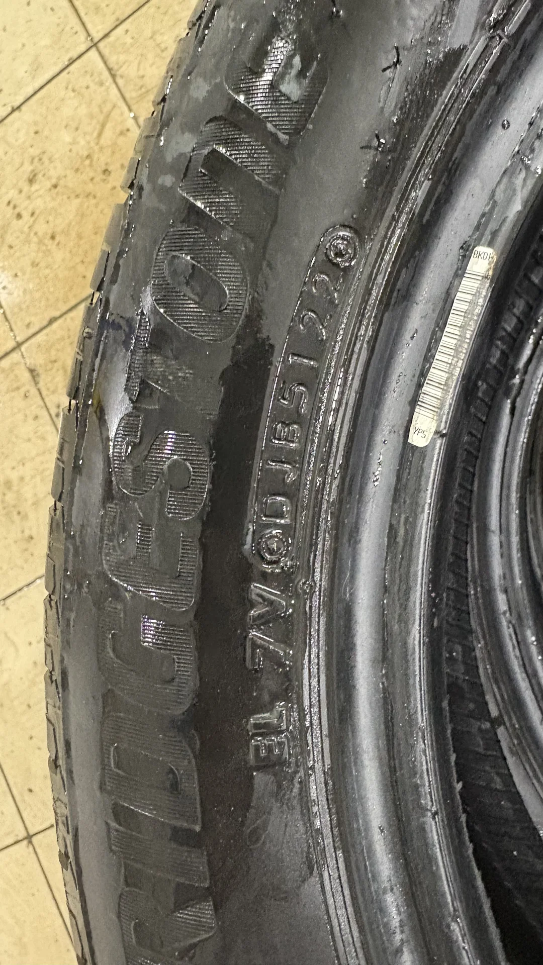 Летняя резина Bridgestone ecopia 185/55 r16 - миниатюра 7