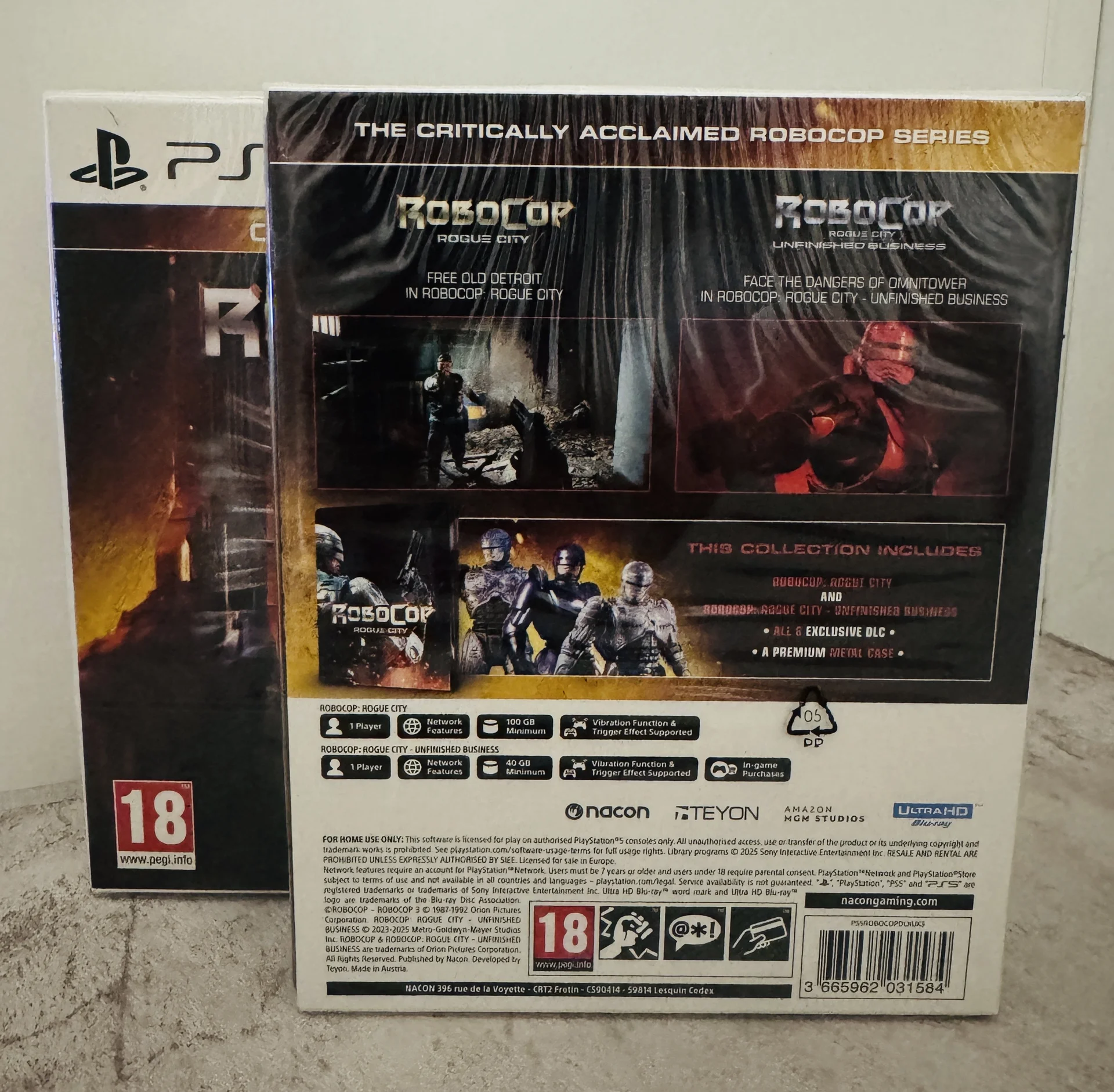 Robocop Rogue city collection ps5 - миниатюра 2