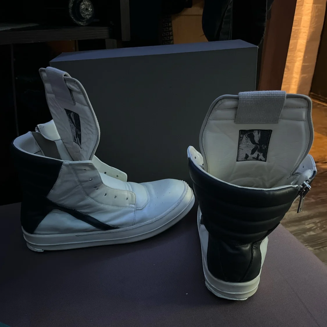 Rick Owens Geobasket milk - миниатюра 2