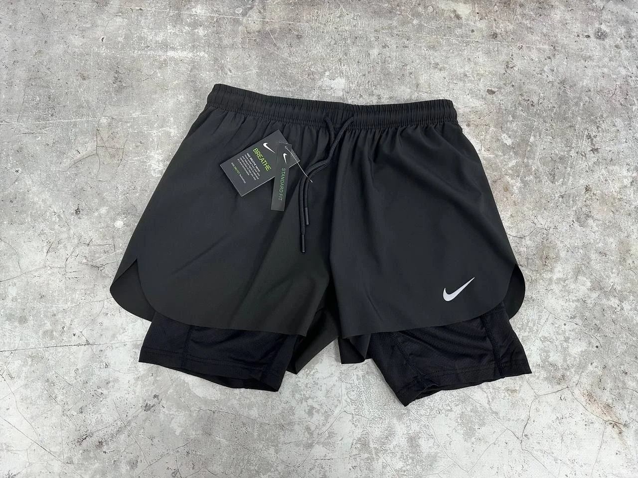 Мужские спортивные штаны Nike 2в1 - миниатюра 4