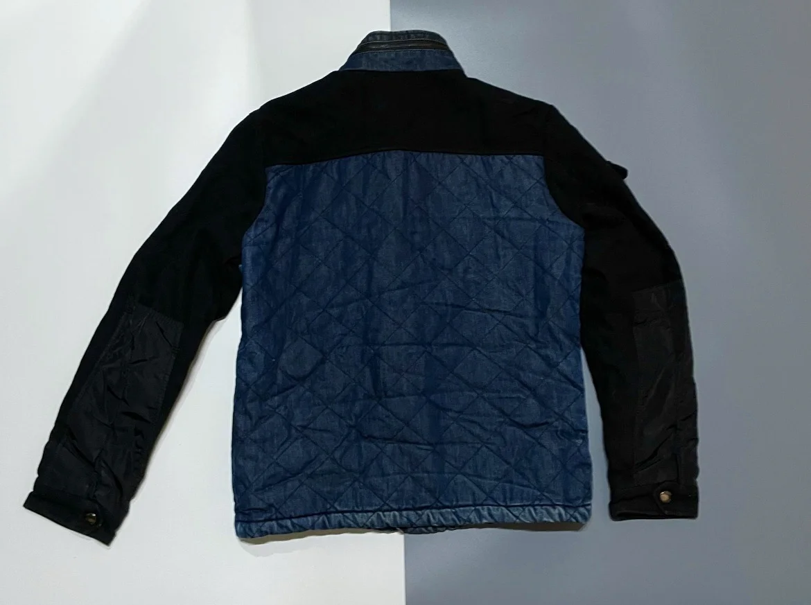 Куртка Zara 50 джинсовая - миниатюра 4