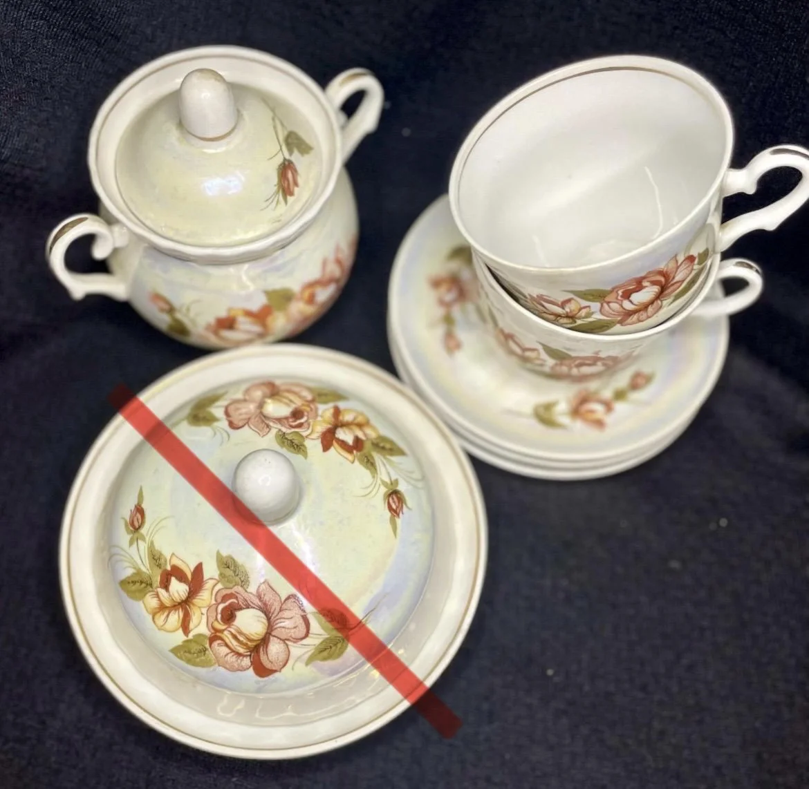 Чайный сервиз СССР Барановка - миниатюра 6