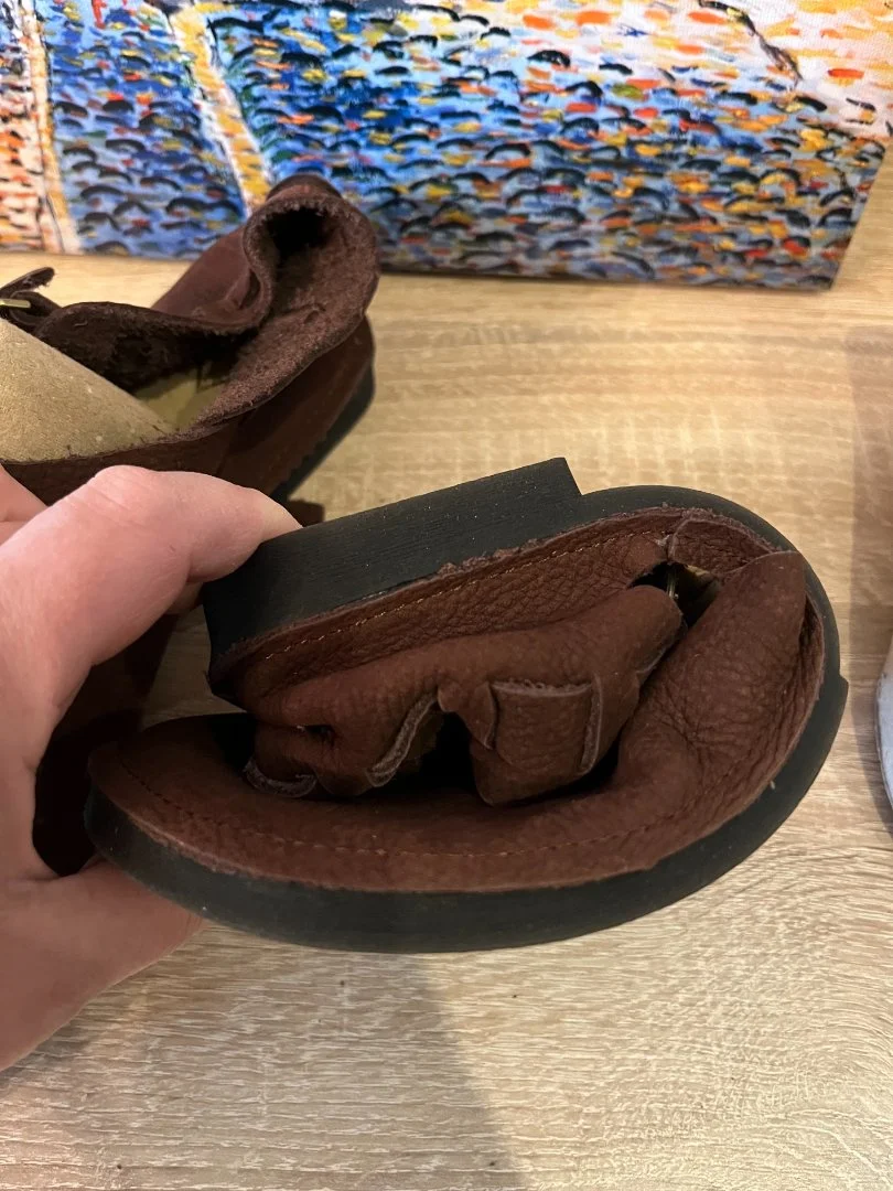 Босоножки Barefoot натуральная кожа - миниатюра 5