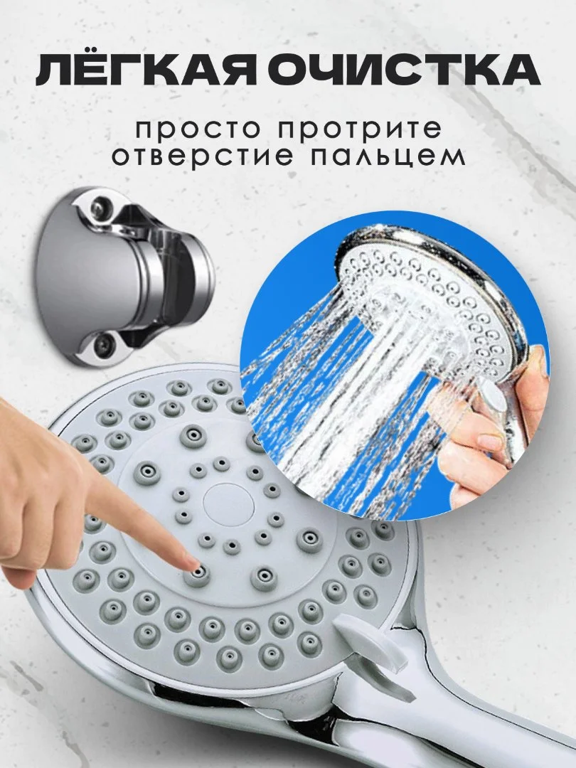 Смеситель для ванны с душем - миниатюра 7