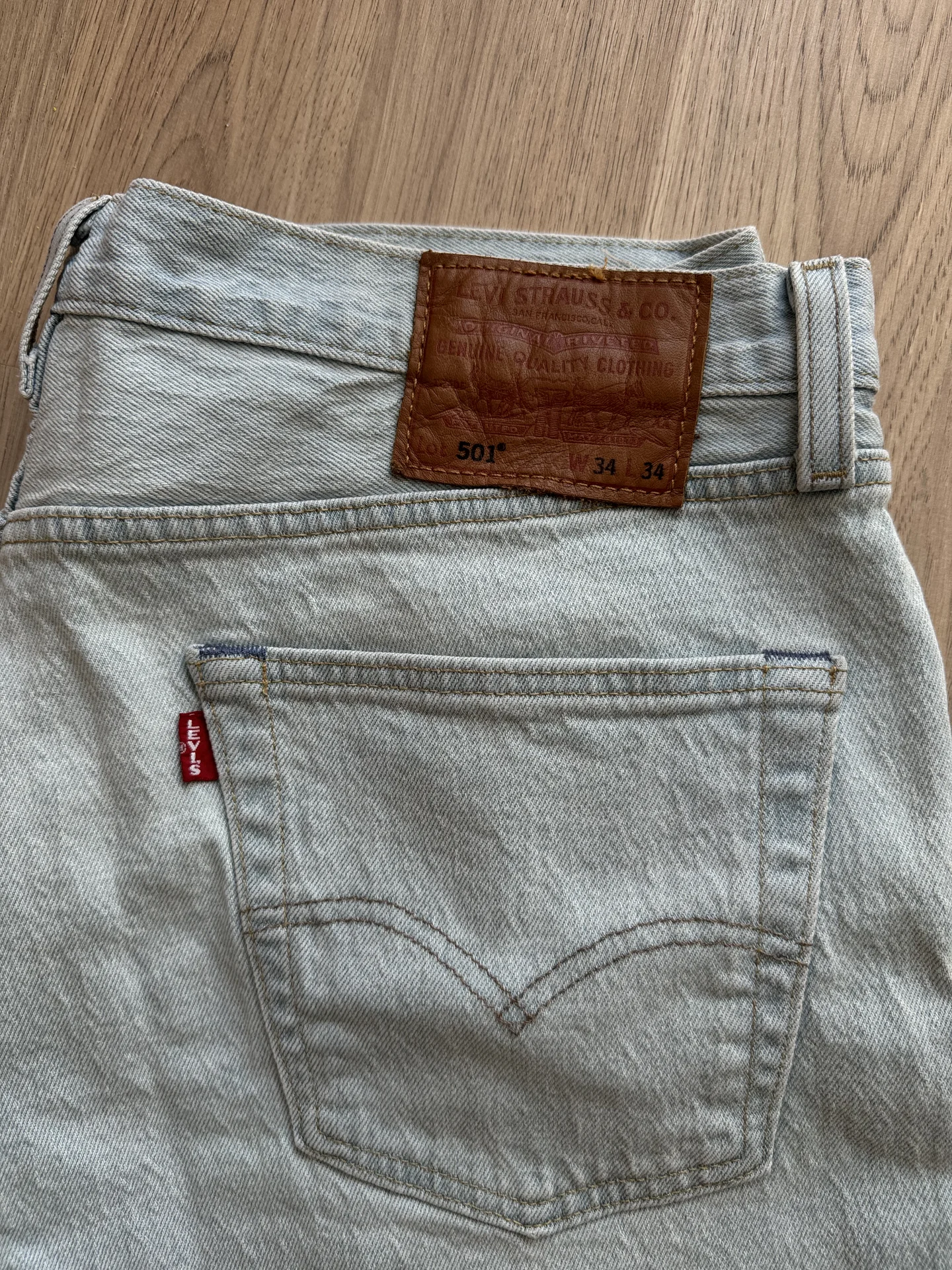 Levi's 501 джинсы мужские - миниатюра 2