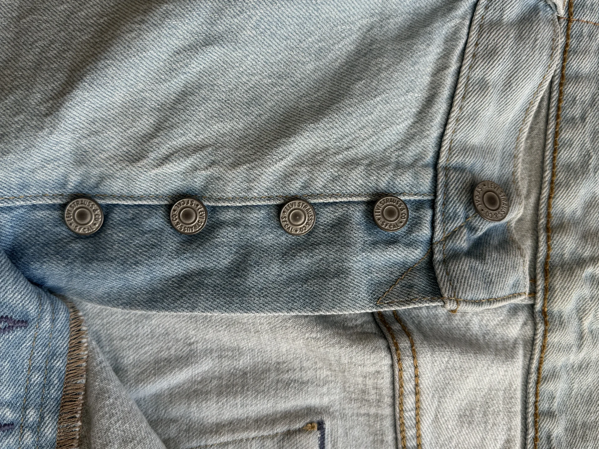 Levi's 501 джинсы мужские - миниатюра 5