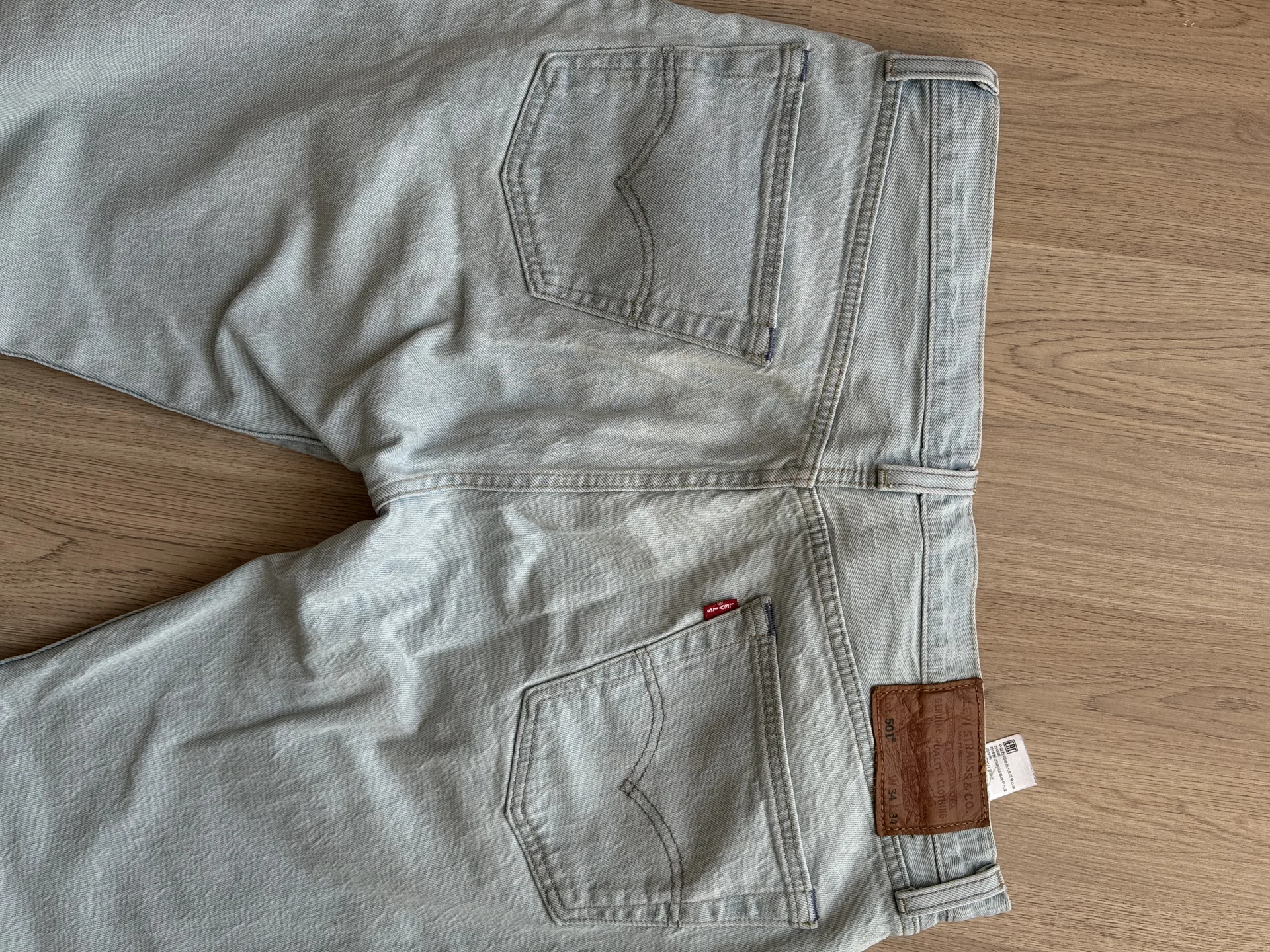 Levi's 501 джинсы мужские - миниатюра 7