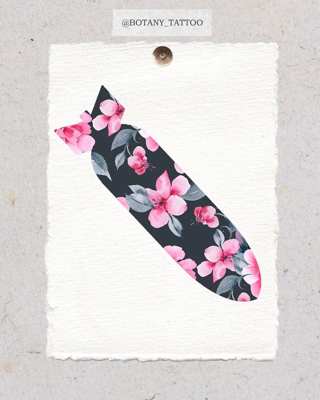 Тату мастер Санкт-Петербург | Мини тату | Акварель - миниатюра 2