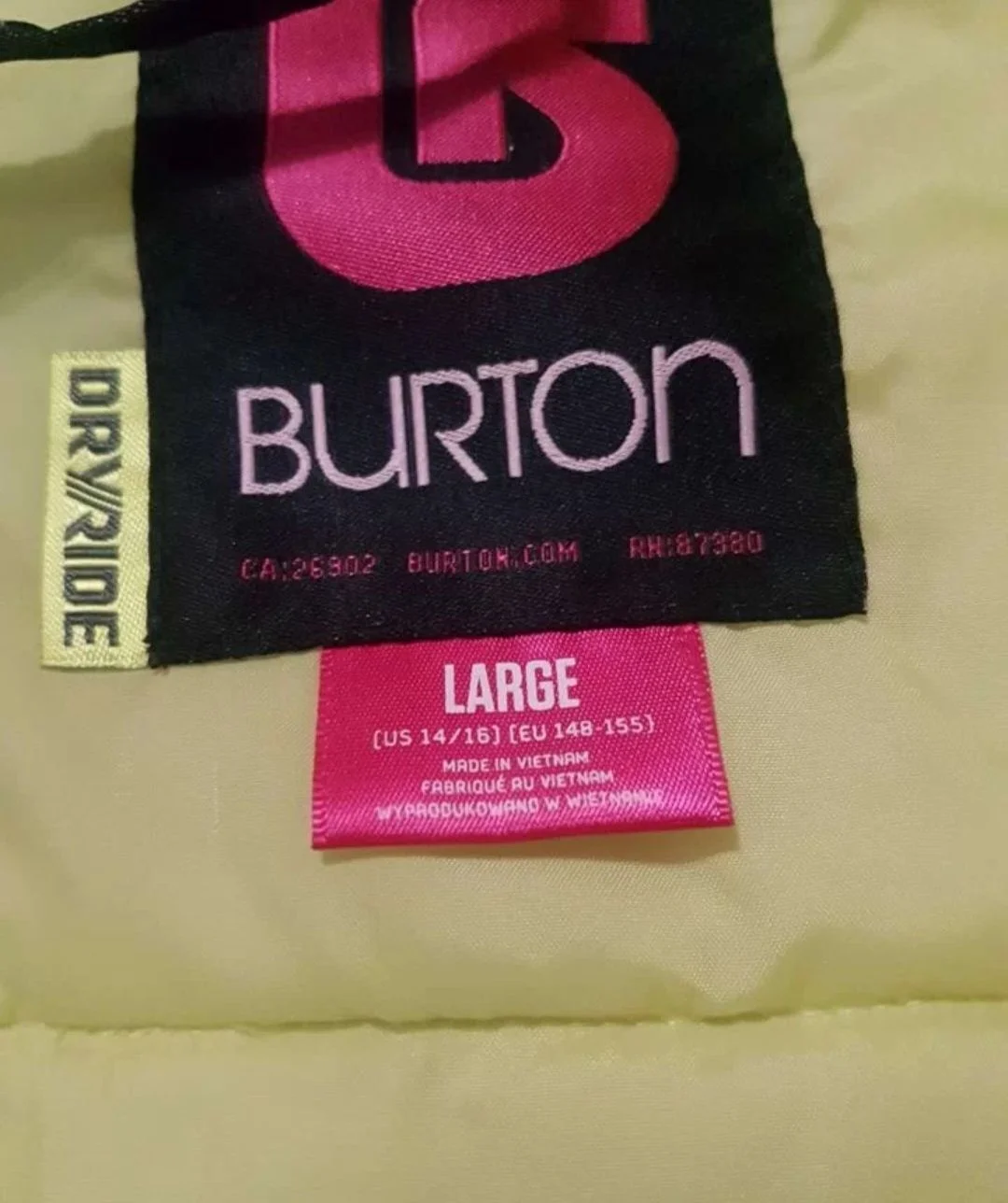 Куртка Burton - миниатюра 2