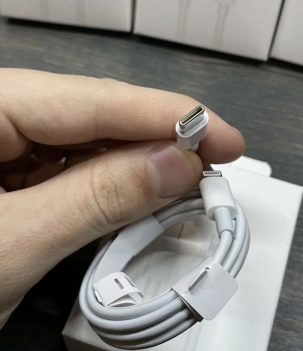 Кабель зарядки iPhone USB C - Lightning - миниатюра 3