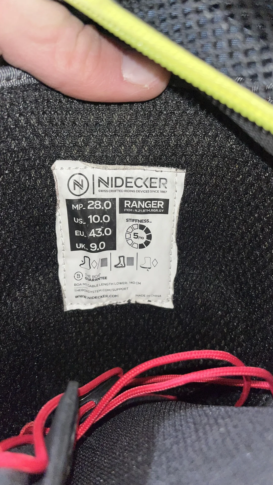 Ботинки для сноуборда Nidecker - миниатюра 3
