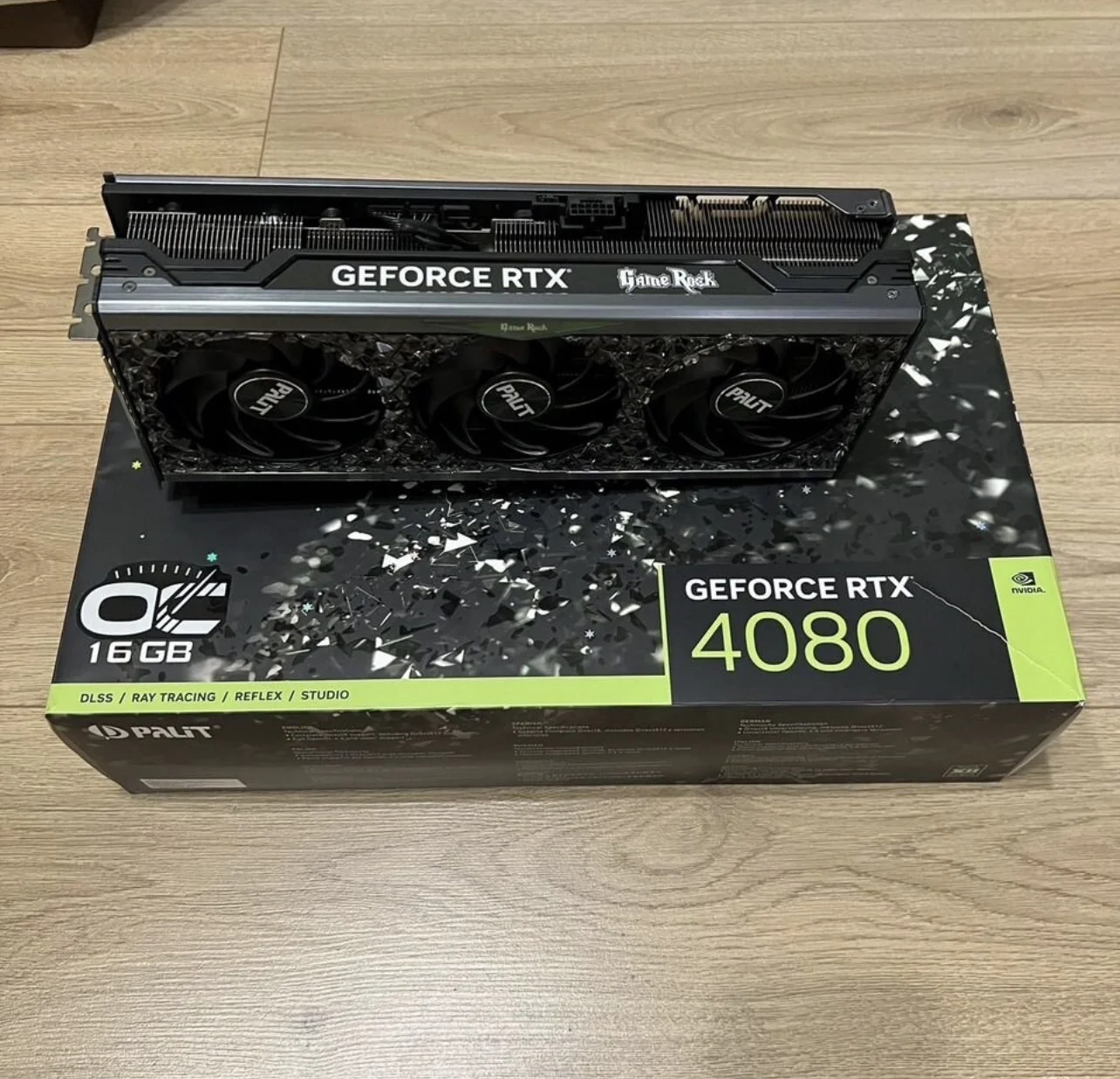 Palit RTX 4080 GameRock OC 16GB - миниатюра 5