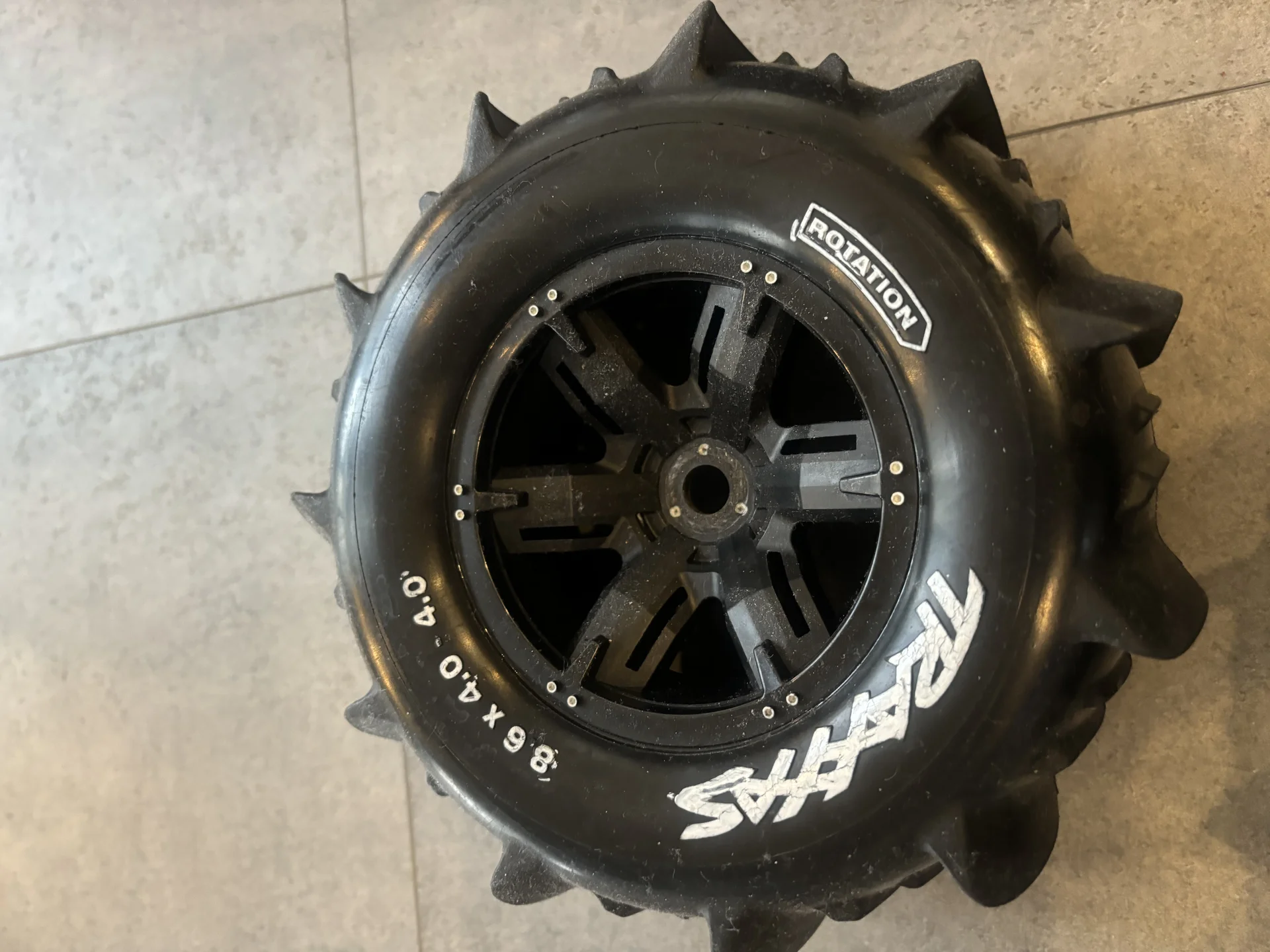Колёса лопатки для traxxas xrt/xmaxx - миниатюра 8