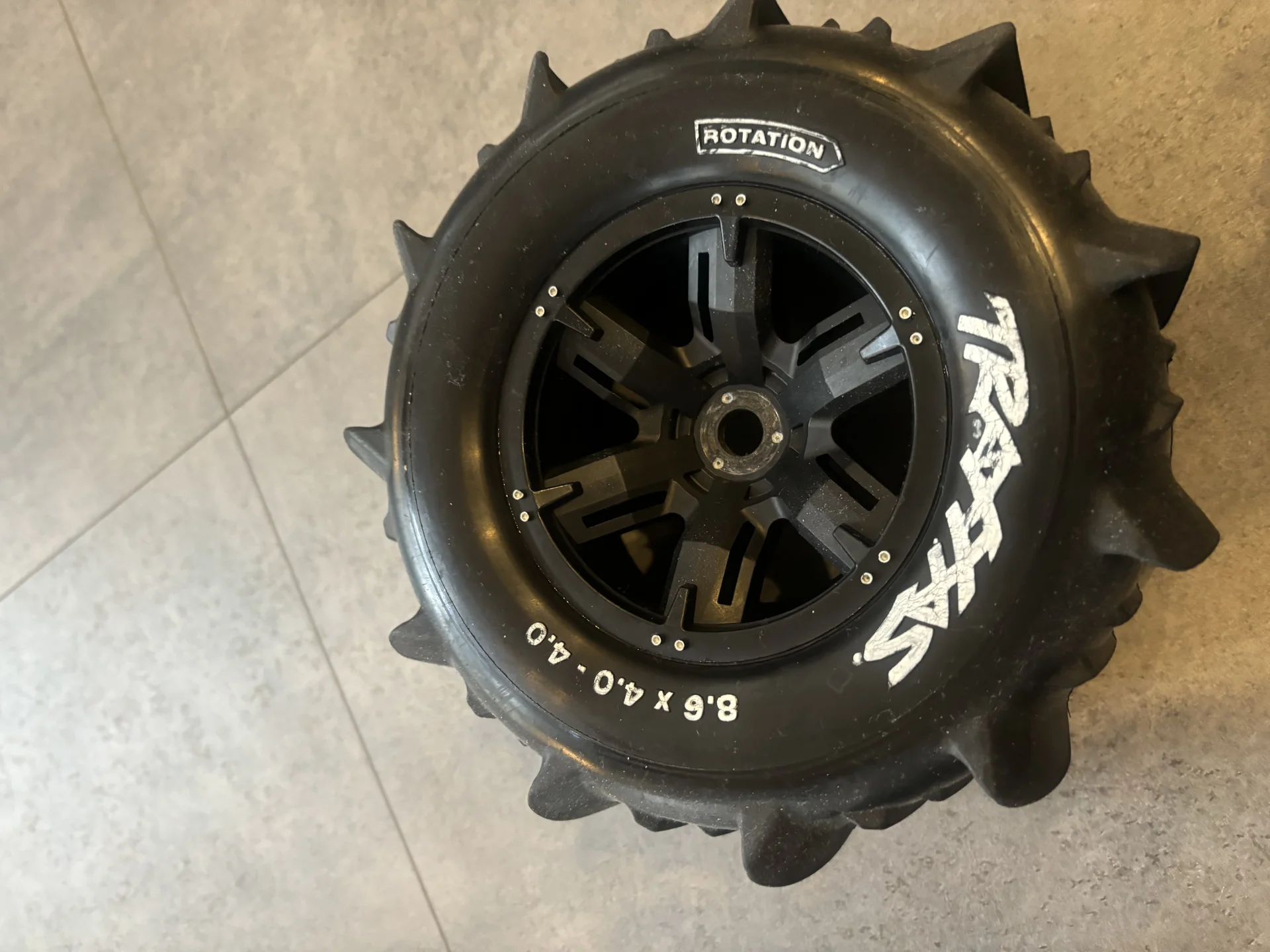 Колёса лопатки для traxxas xrt/xmaxx - миниатюра 9