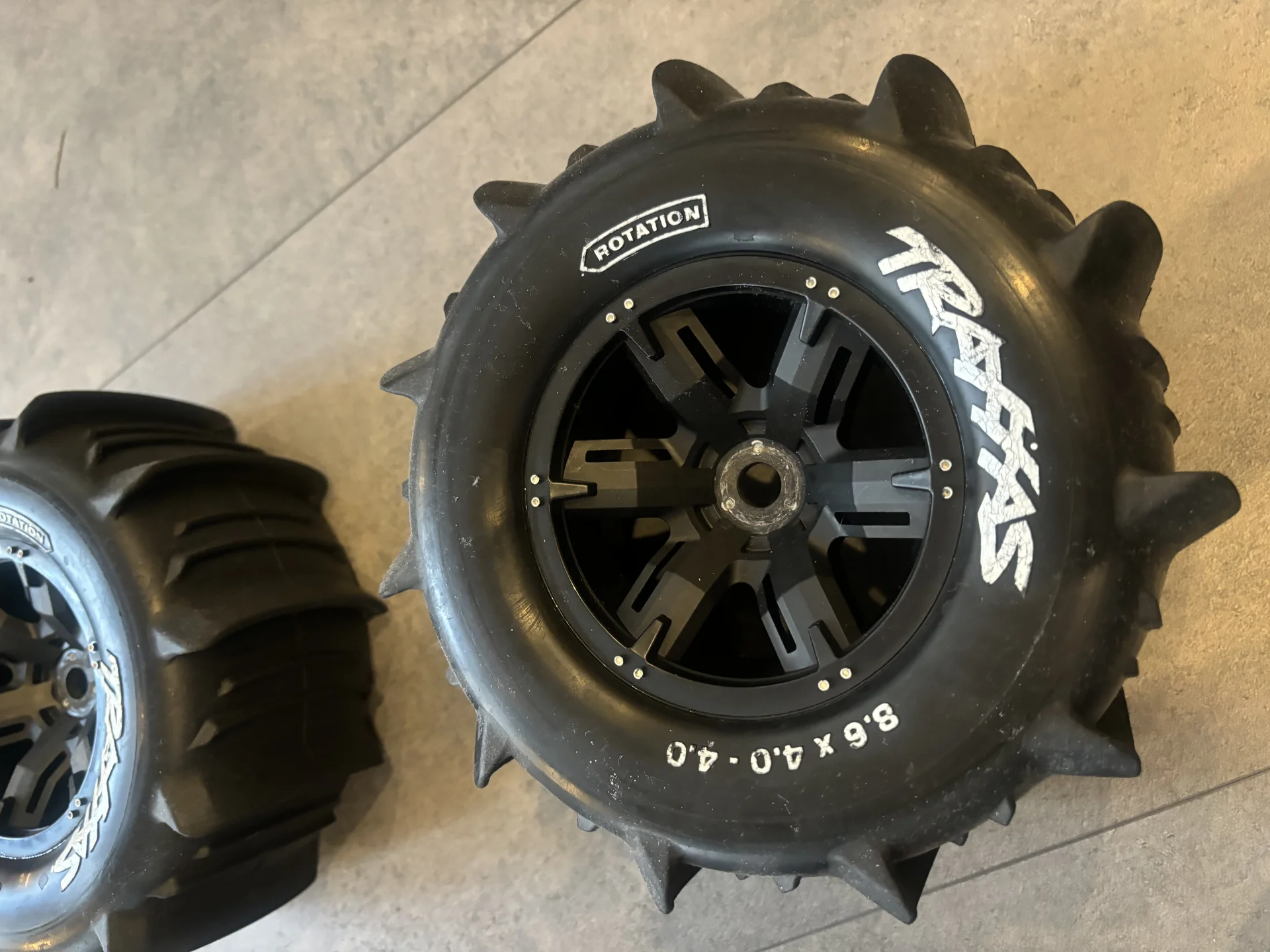 Колёса лопатки для traxxas xrt/xmaxx - миниатюра 10
