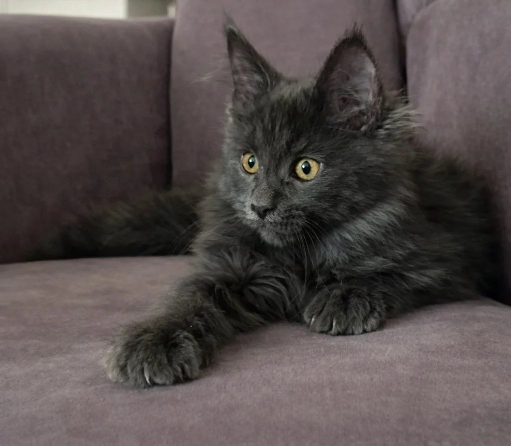 Котенок мейн-кун - миниатюра 4