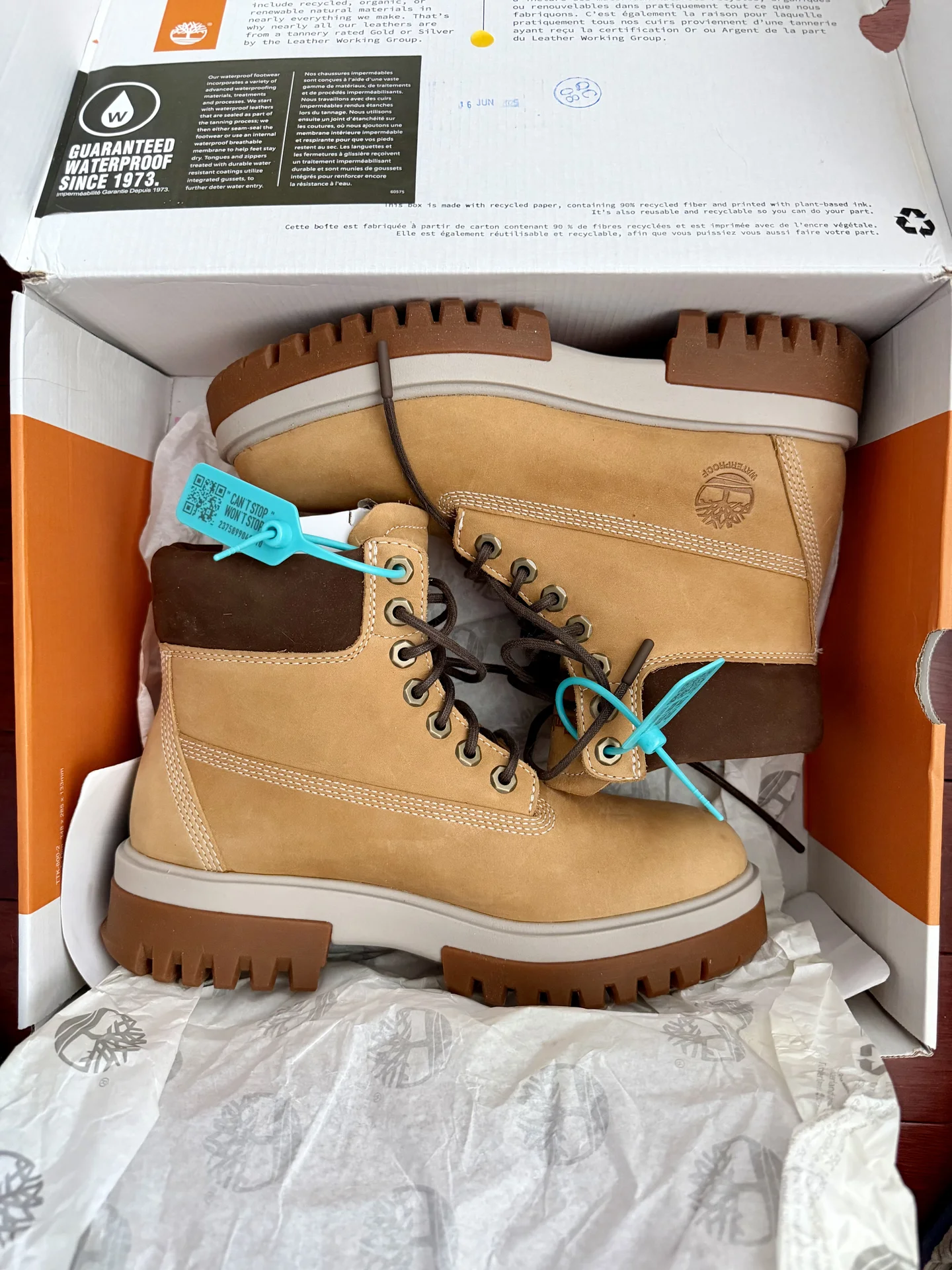 Ботинки Timberland Arbor Road Premium 6 Waterproof - миниатюра 4