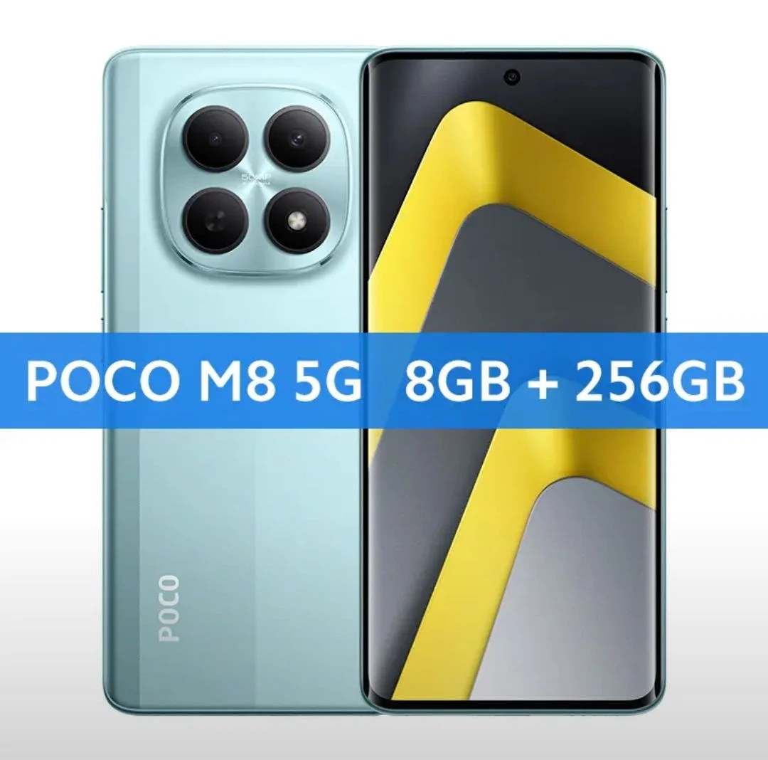 Xiaomi Poco M8, 8-256Гб, новый, запечатанный - миниатюра 2