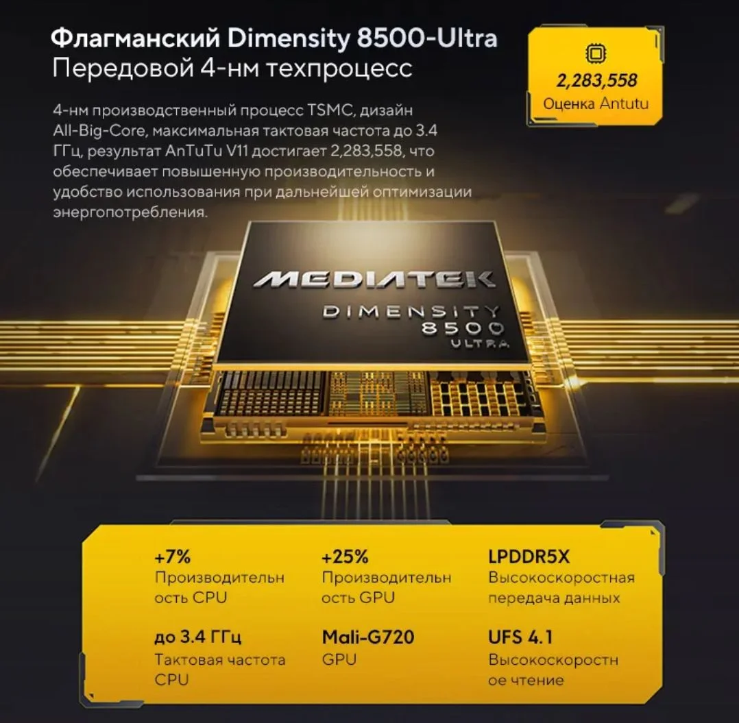 Xiaomi Poco X8 Pro, 8-256Гб, новый, запечатанный - миниатюра 3
