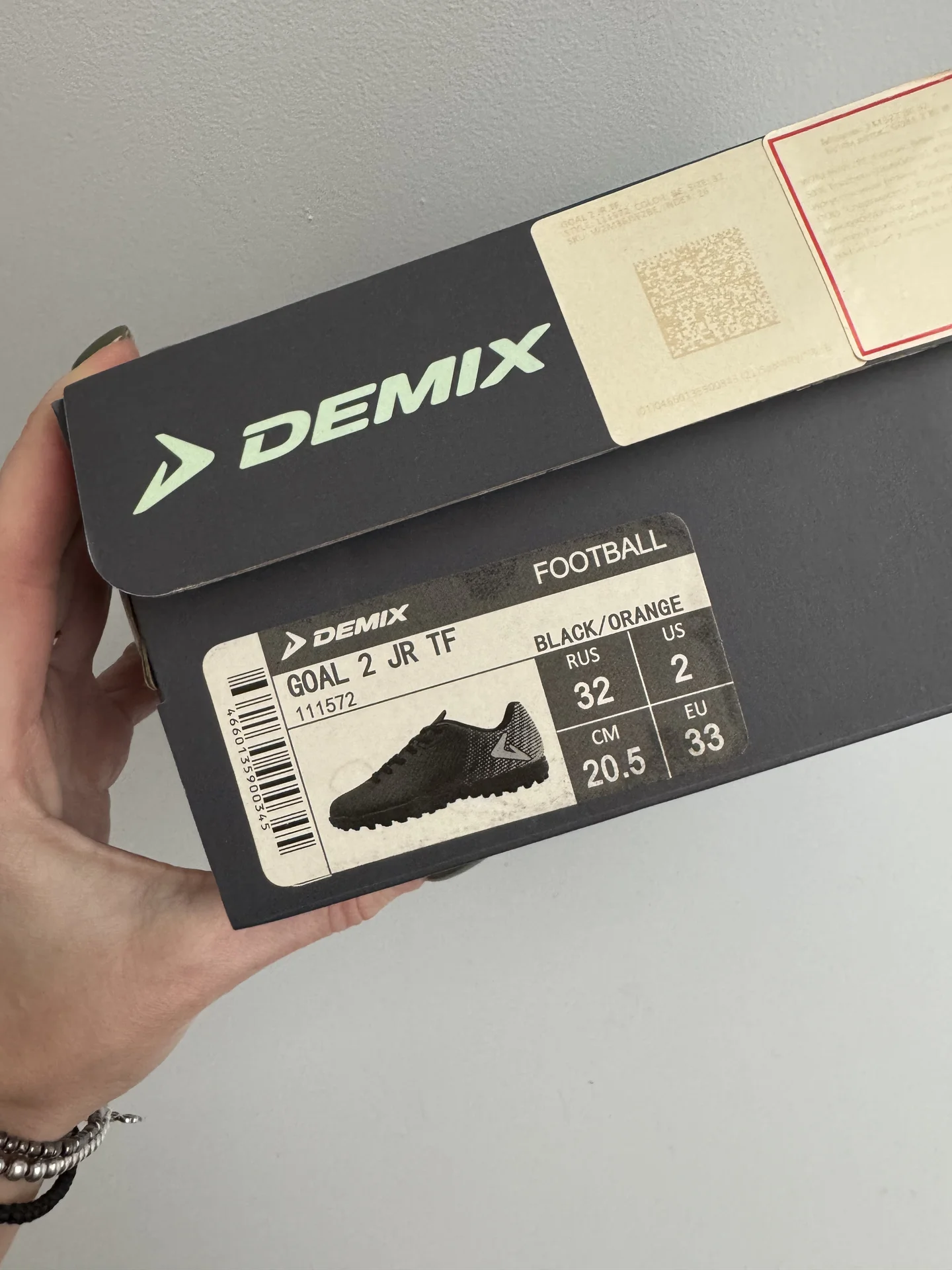 Футбольные бутсы demix 32 р-р - миниатюра 6