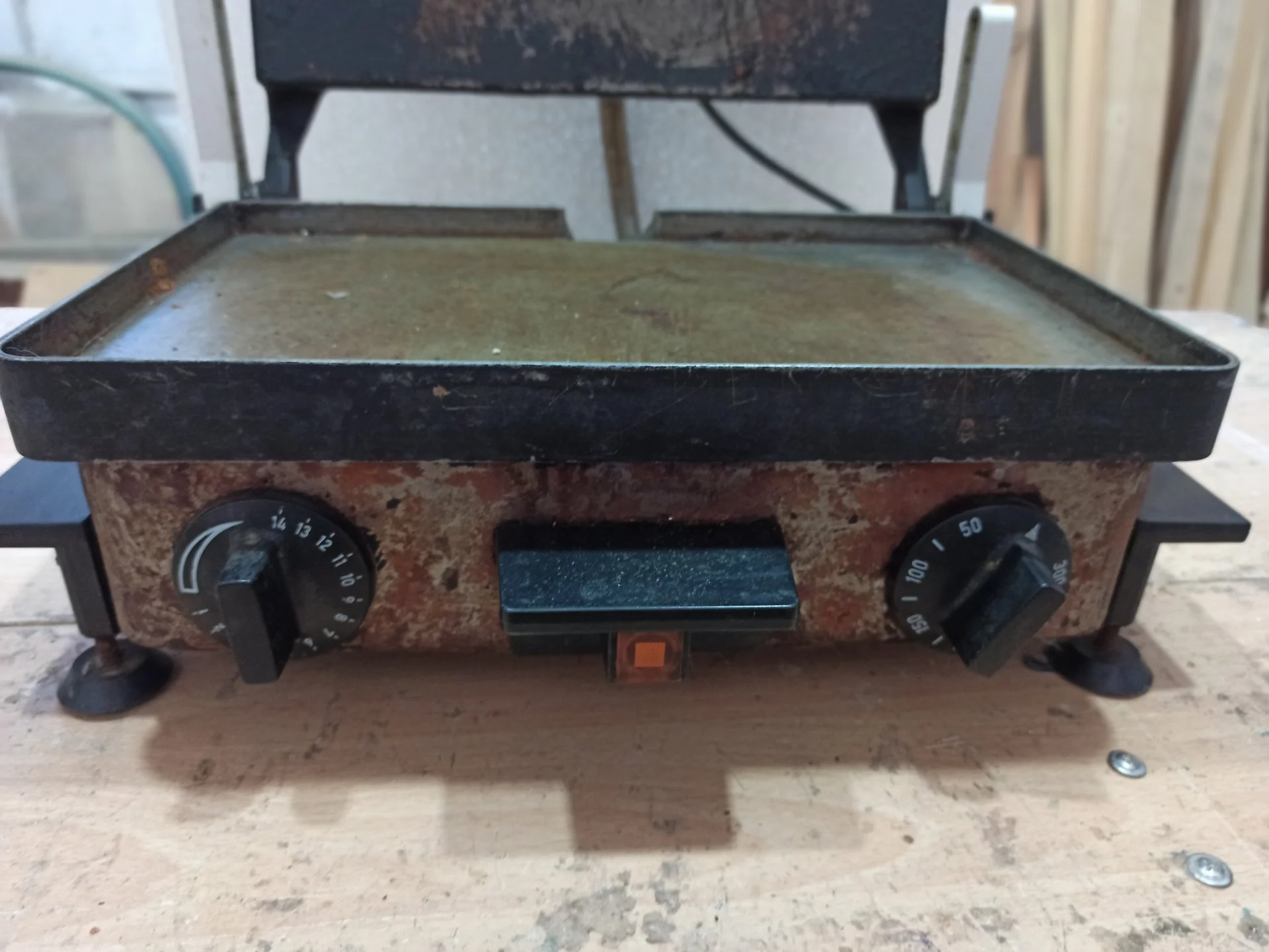 грильница прижимная профессиональная б\у - миниатюра 2