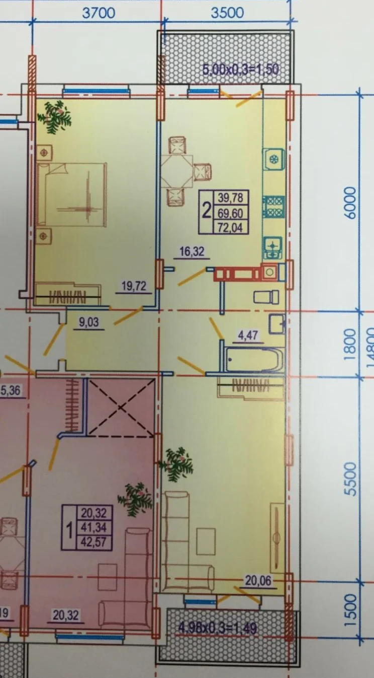 Продам 2 квартиру в Геленджике - миниатюра 13