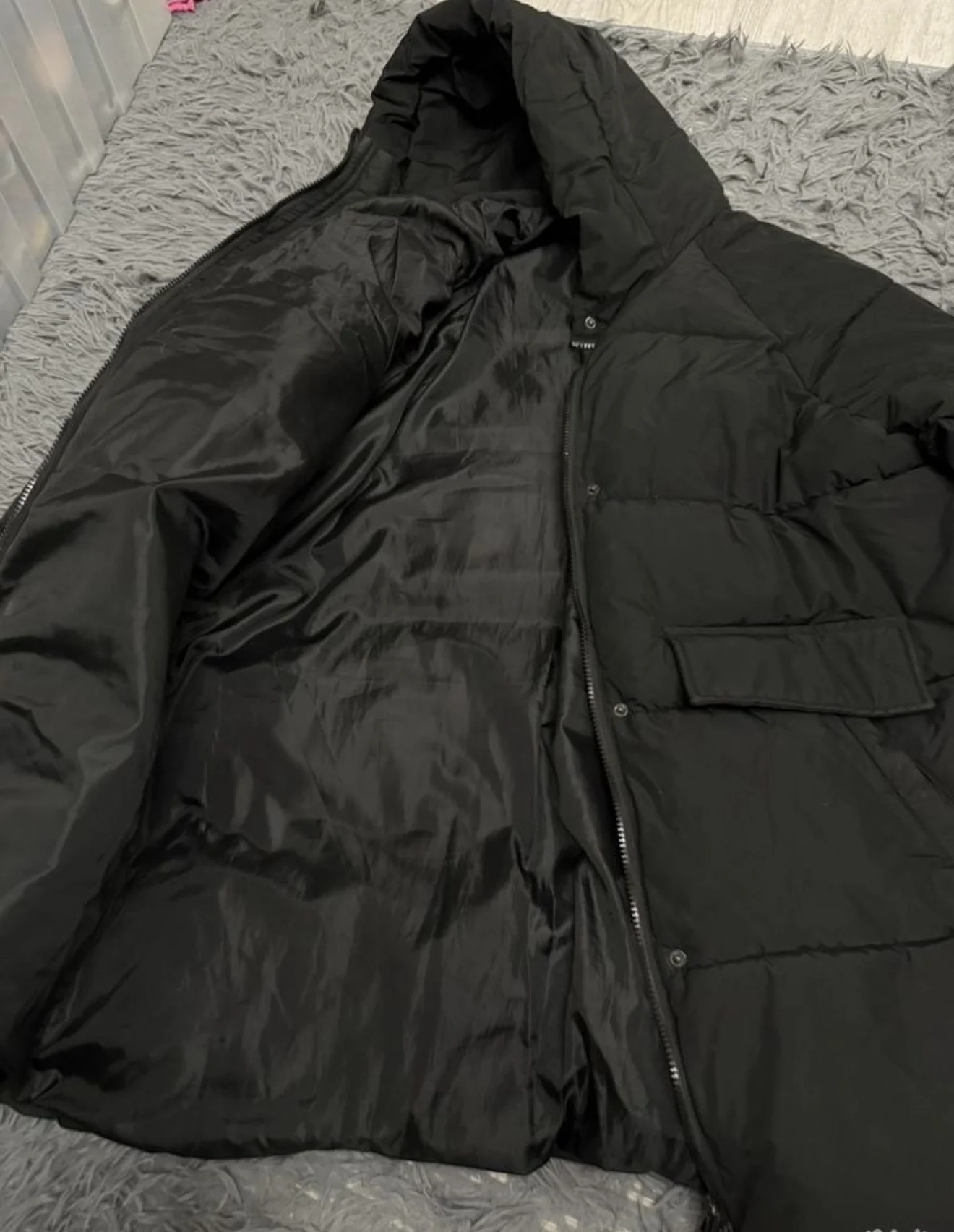 Куртка оверсайз женская зимняя 54 р xxl - миниатюра 2