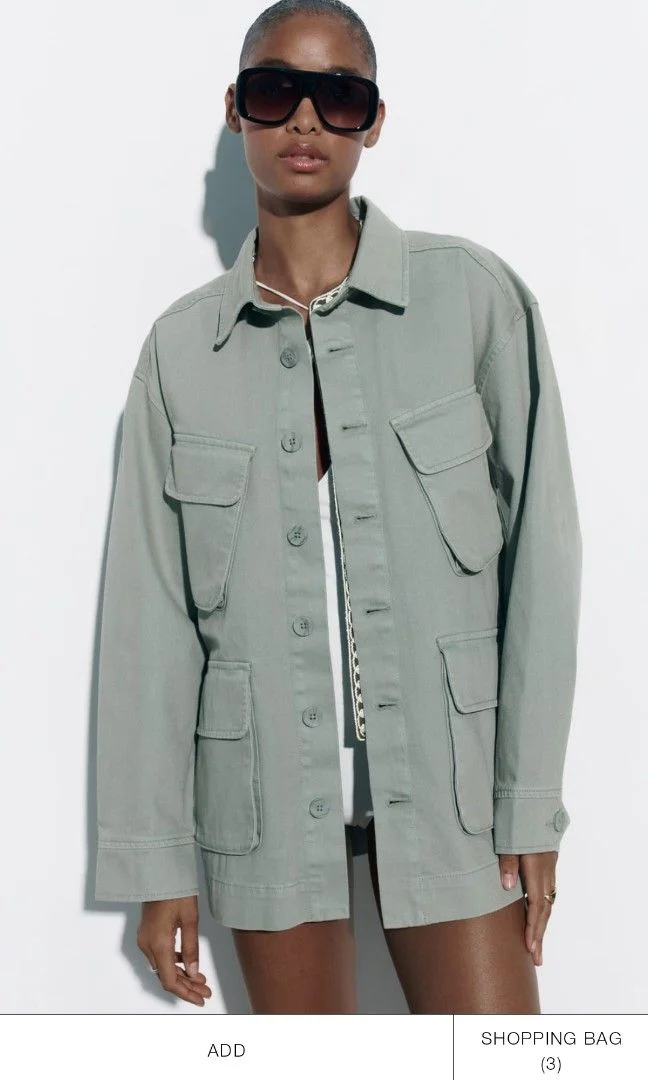Куртка джинсовая Zara - миниатюра 2