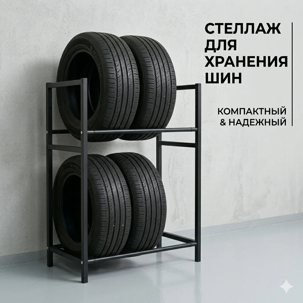 Стеллаж для шин - миниатюра 4