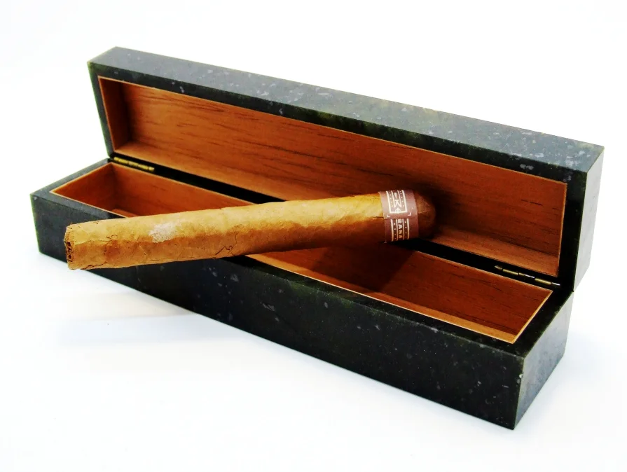 Футляр - Хьюмидор (Humidor) для сигары. Тигровое Железо. - миниатюра 10