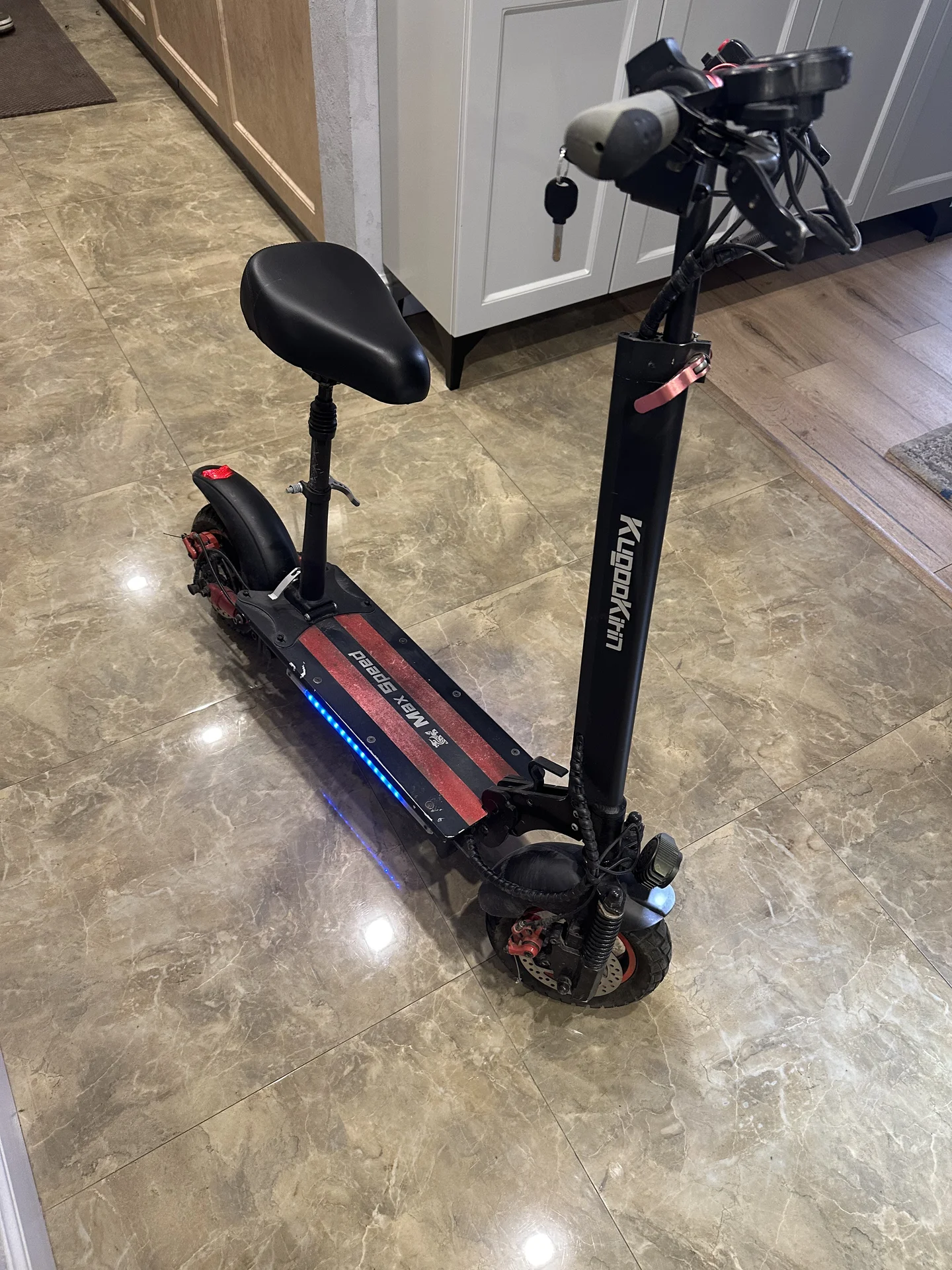 Электросамокат Kugoo kirin max speed - миниатюра 2