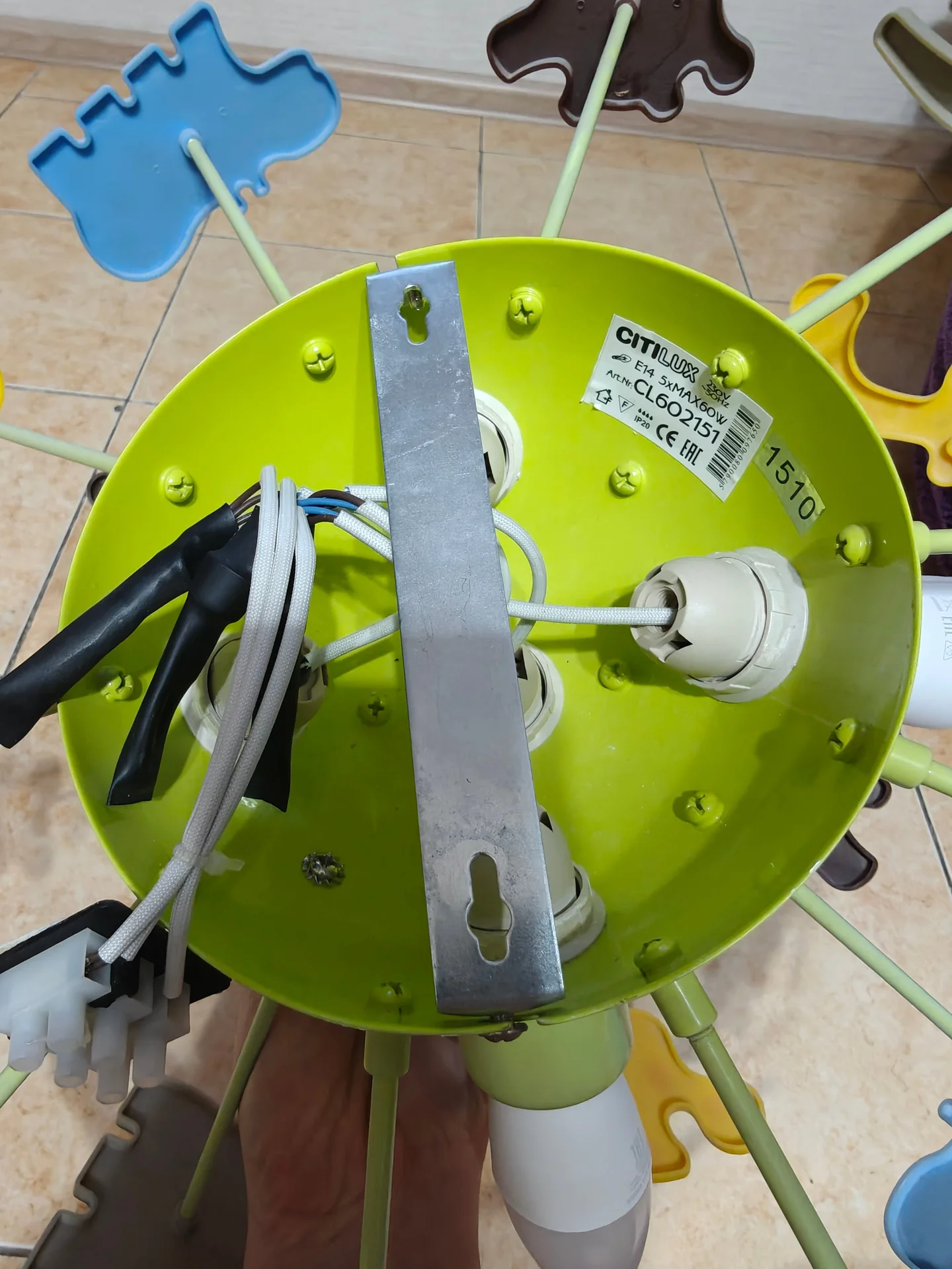 Люстра для детской Citilux CL602151 Зоопарк (Дания - миниатюра 6