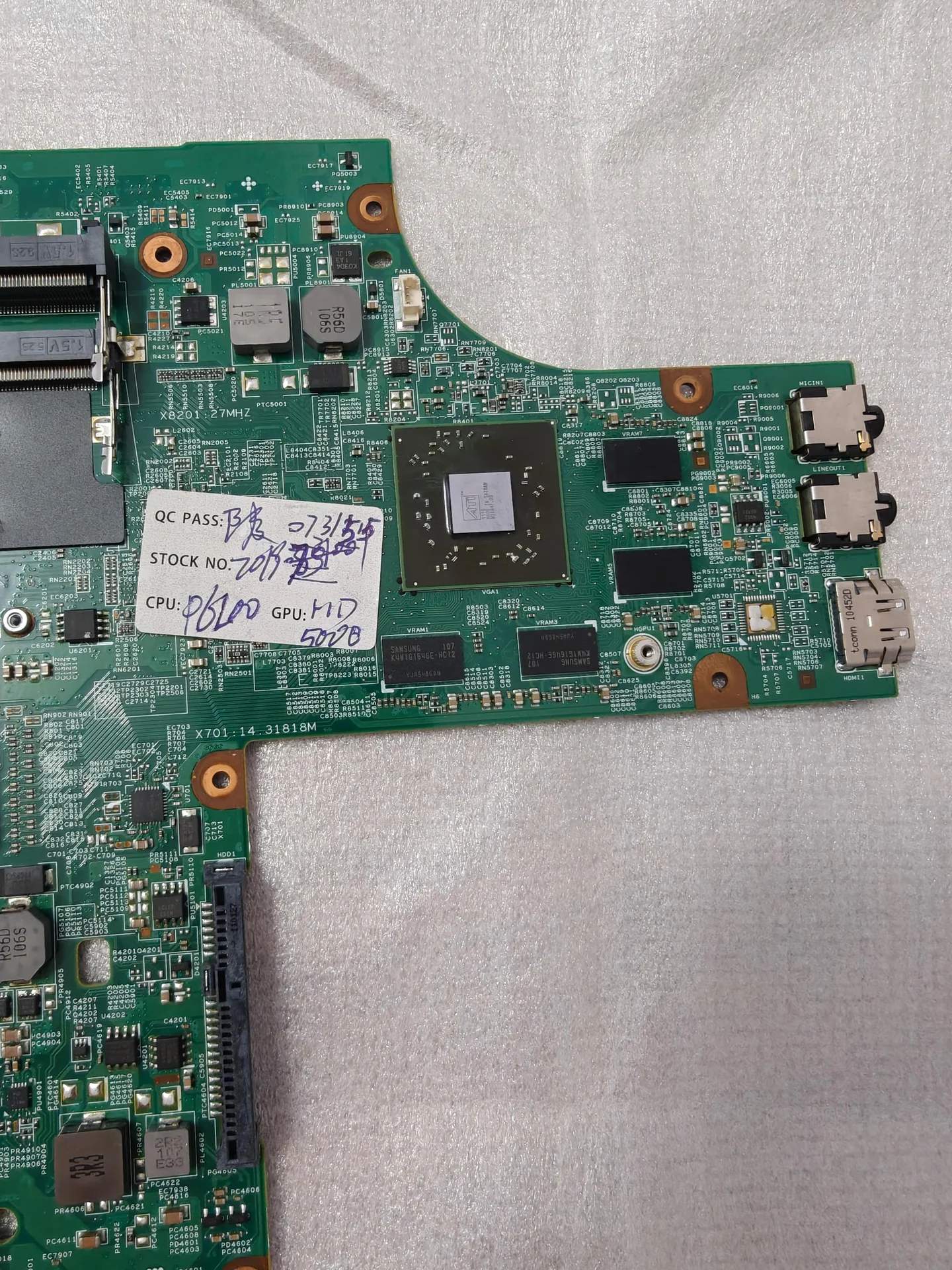 Материнская плата для dell Inspiron n5010 - миниатюра 4