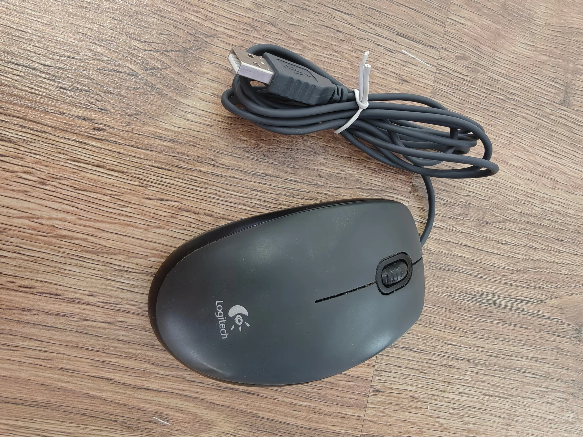 Мышь Logitech М90 , длинный провод 1,8 м - миниатюра 3