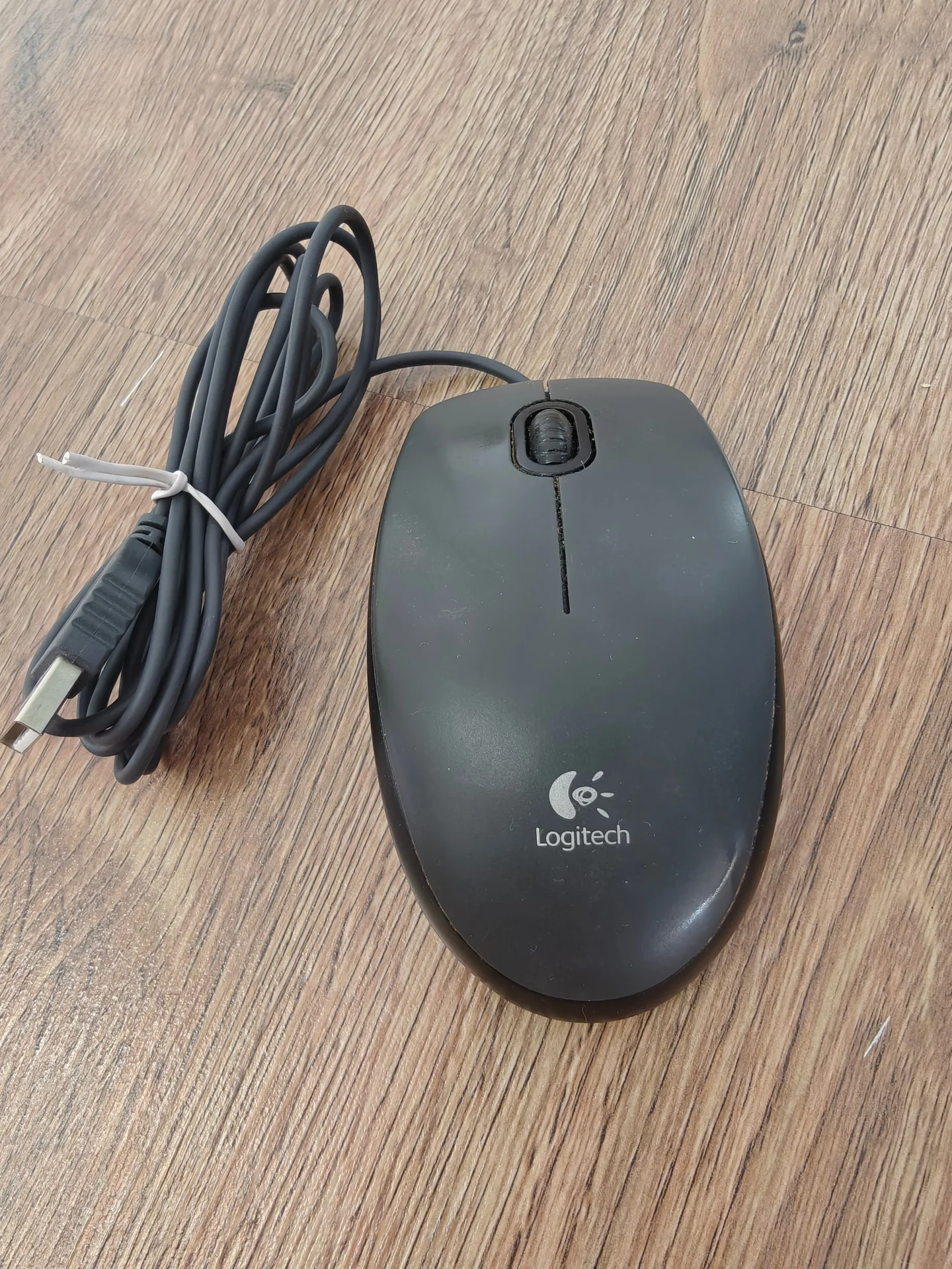 Мышь Logitech М90 , длинный провод 1,8 м - миниатюра 4