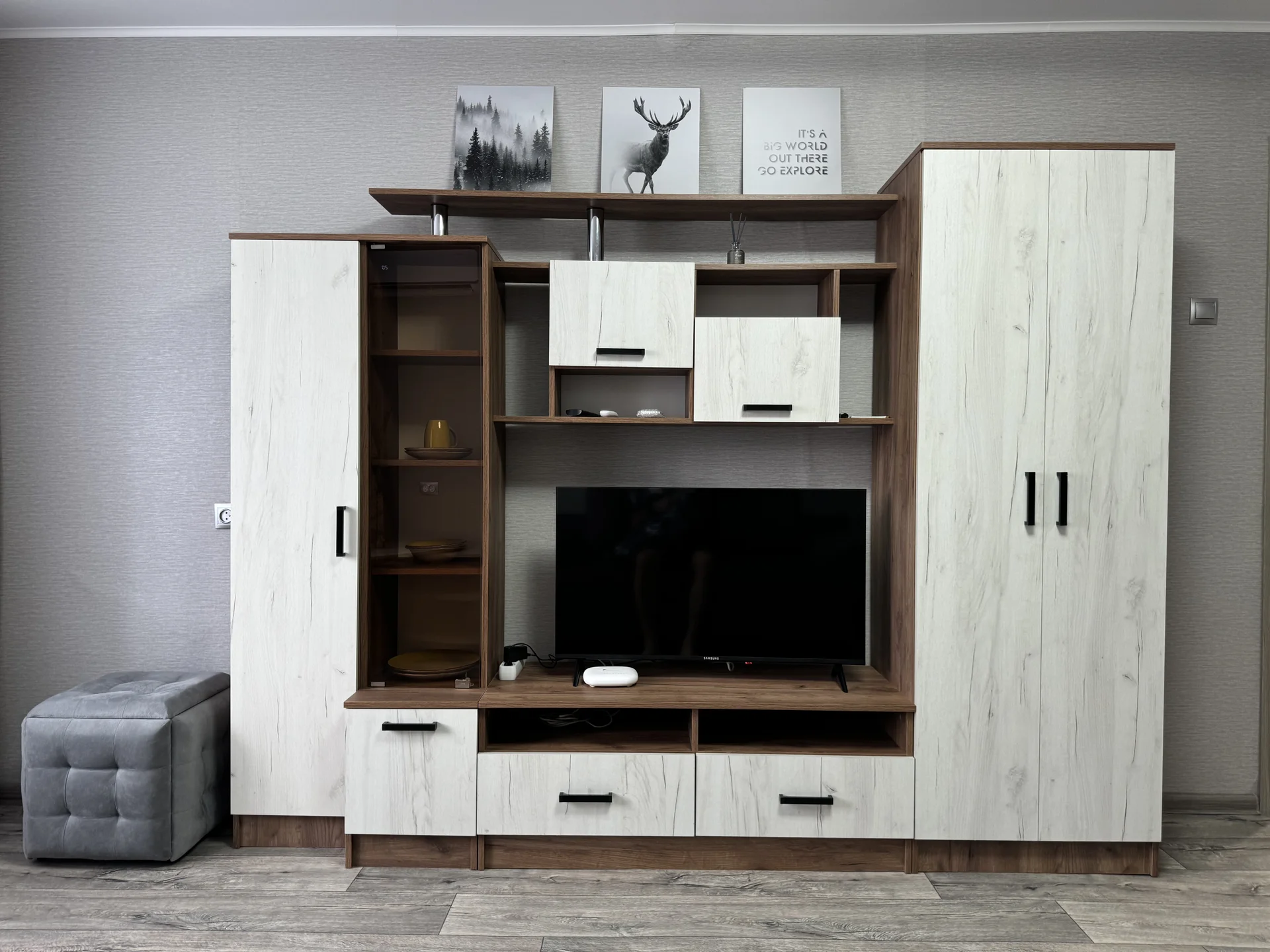 1-к. квартира, 33 м², 1 кровать и диван - миниатюра 5