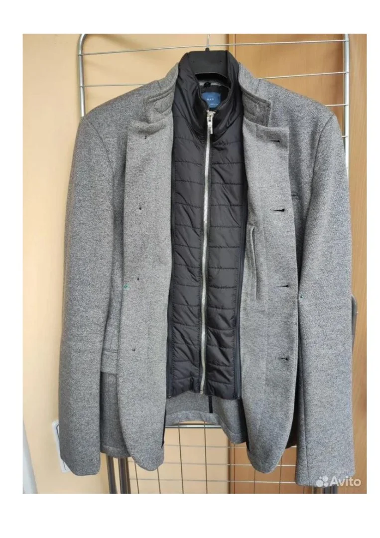 Мужской пиджак ZARA MAN молодежный фасон - миниатюра 2