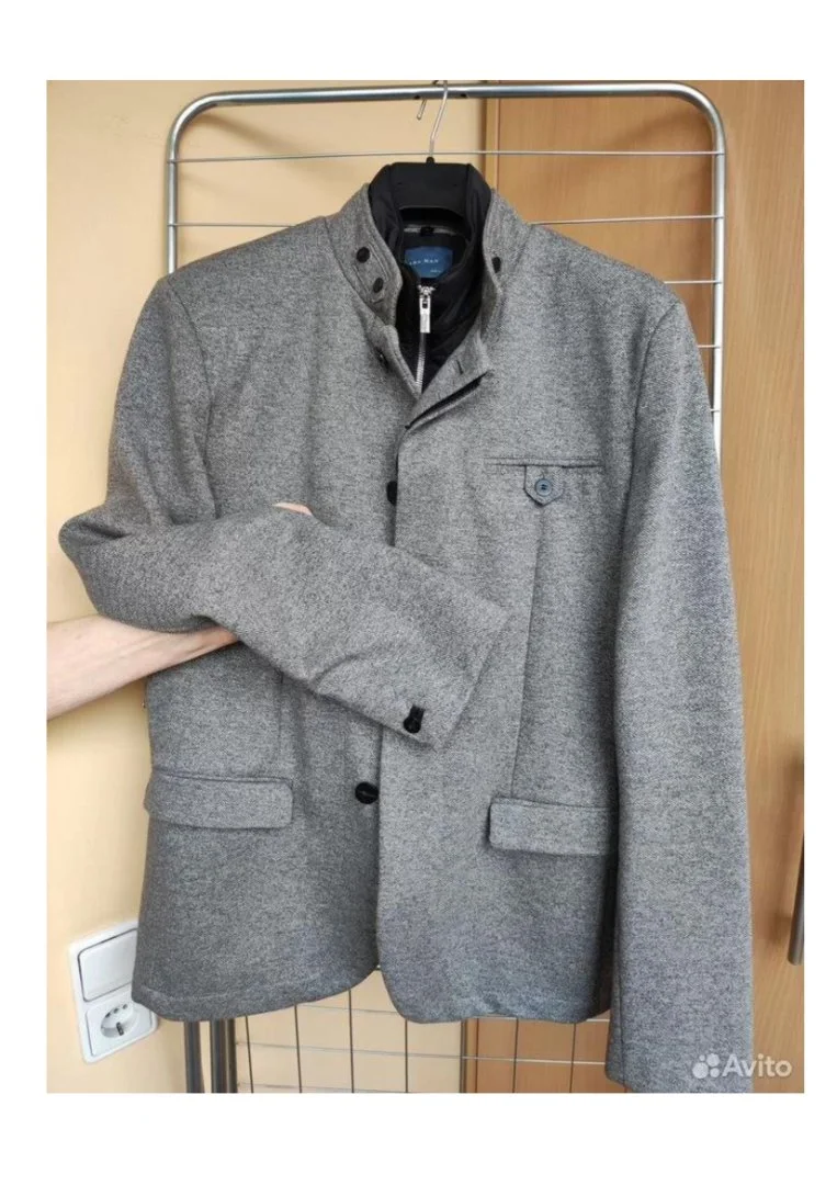 Мужской пиджак ZARA MAN молодежный фасон - миниатюра 3