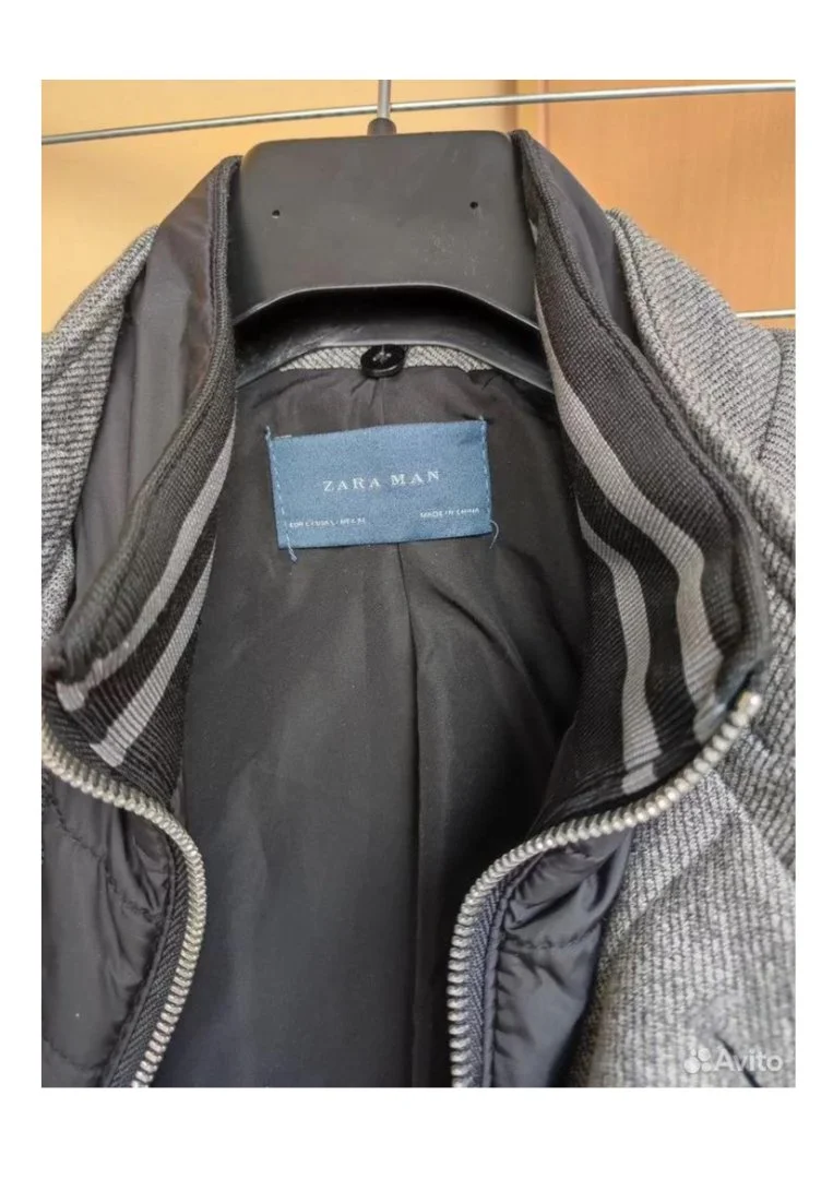Мужской пиджак ZARA MAN молодежный фасон - миниатюра 4