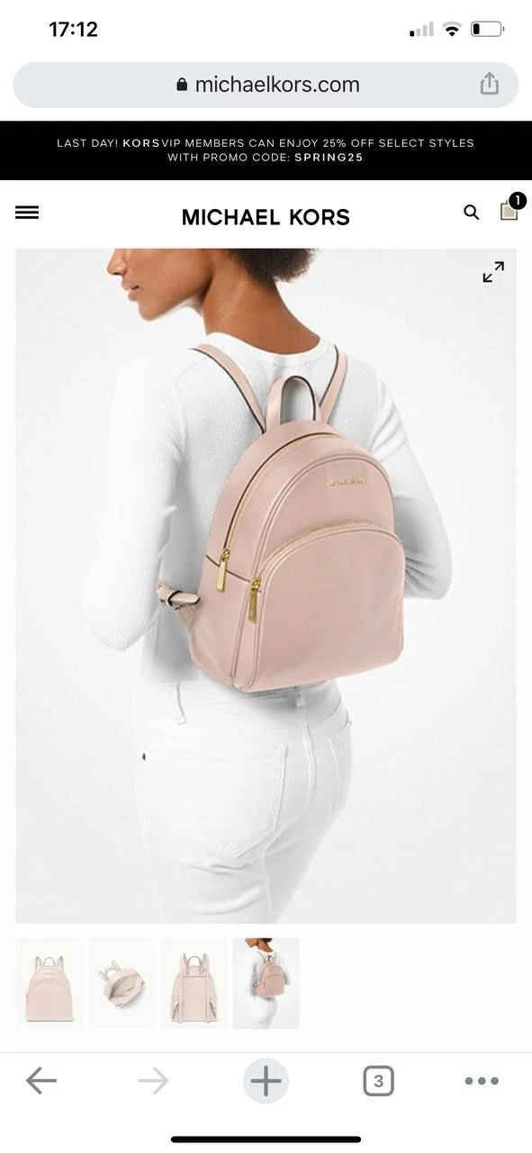 Рюкзак Michael Kors, оригинал - изображение 1