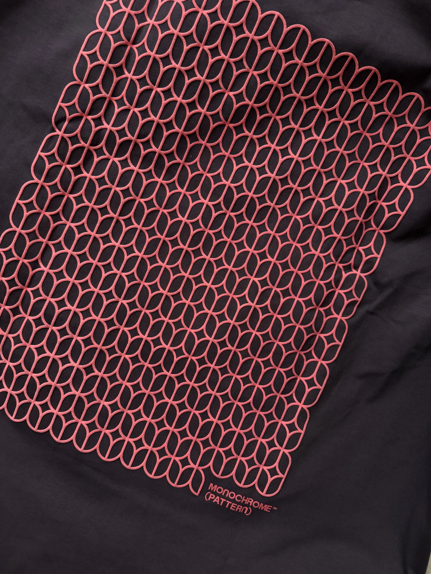 Футболка monochrome pattern graphite - миниатюра 4