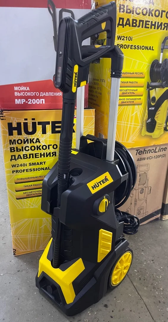 Мойка высокого давления давления Huter 240i K7 - миниатюра 5