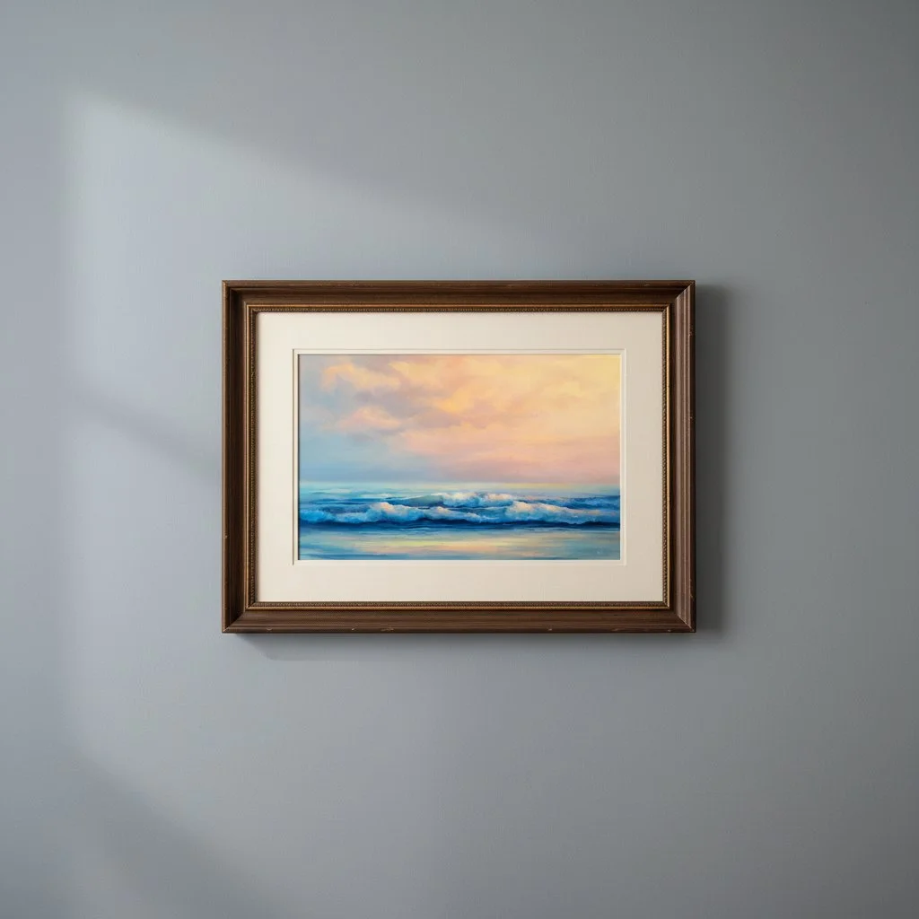 Живопись, морской пейзаж, 40х60 см - миниатюра 4