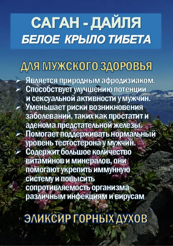 Фиточай Саган Дайля. Белое Крыло. - миниатюра 3
